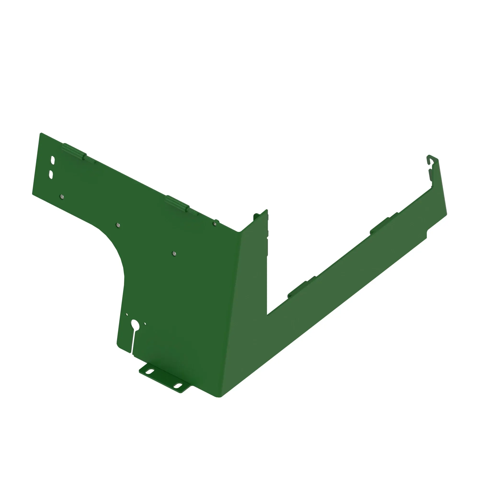 John Deere Hydraulic Cover Side Plate, Left Side - F642309