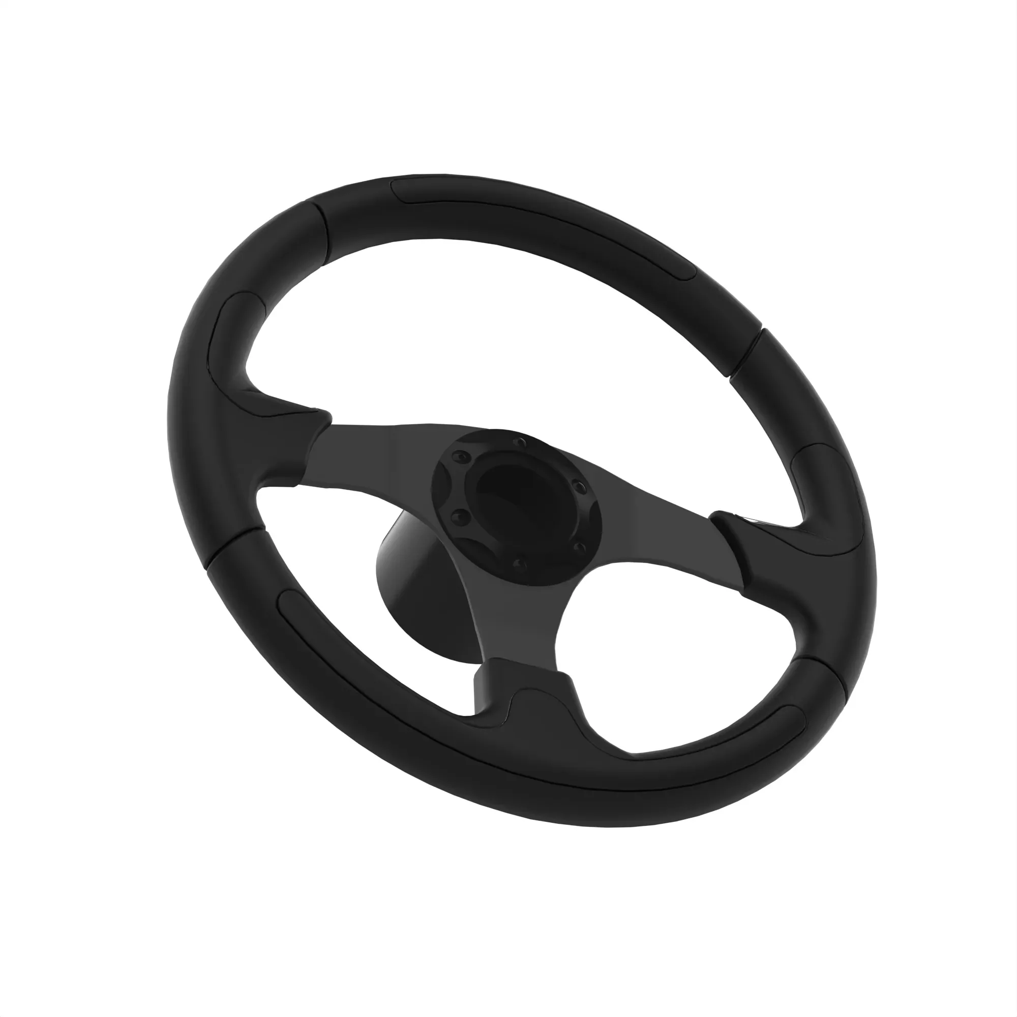 John Deere Deluxe Steering Wheel - AM148607