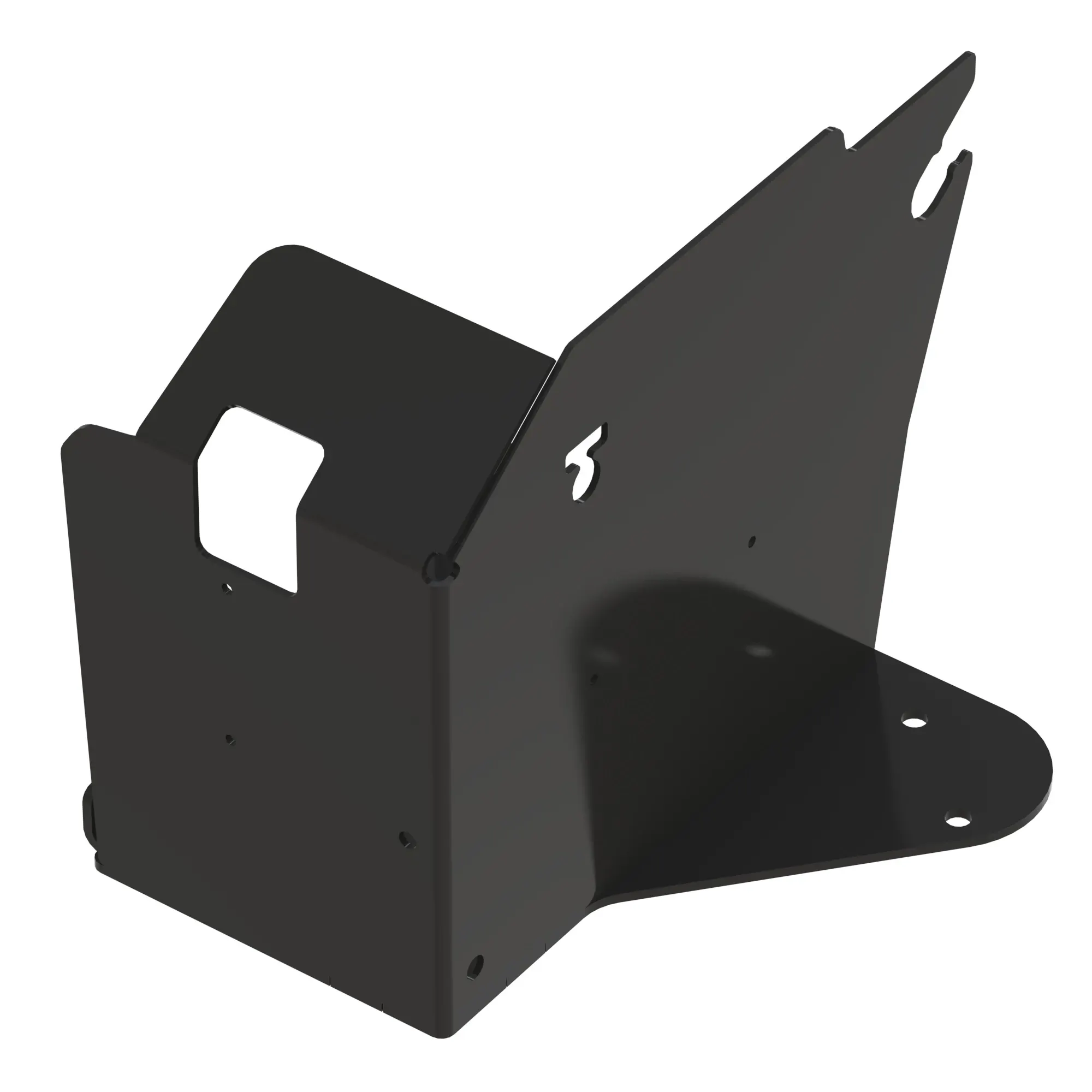 John Deere Battery and Cable Bracket - AUC18225