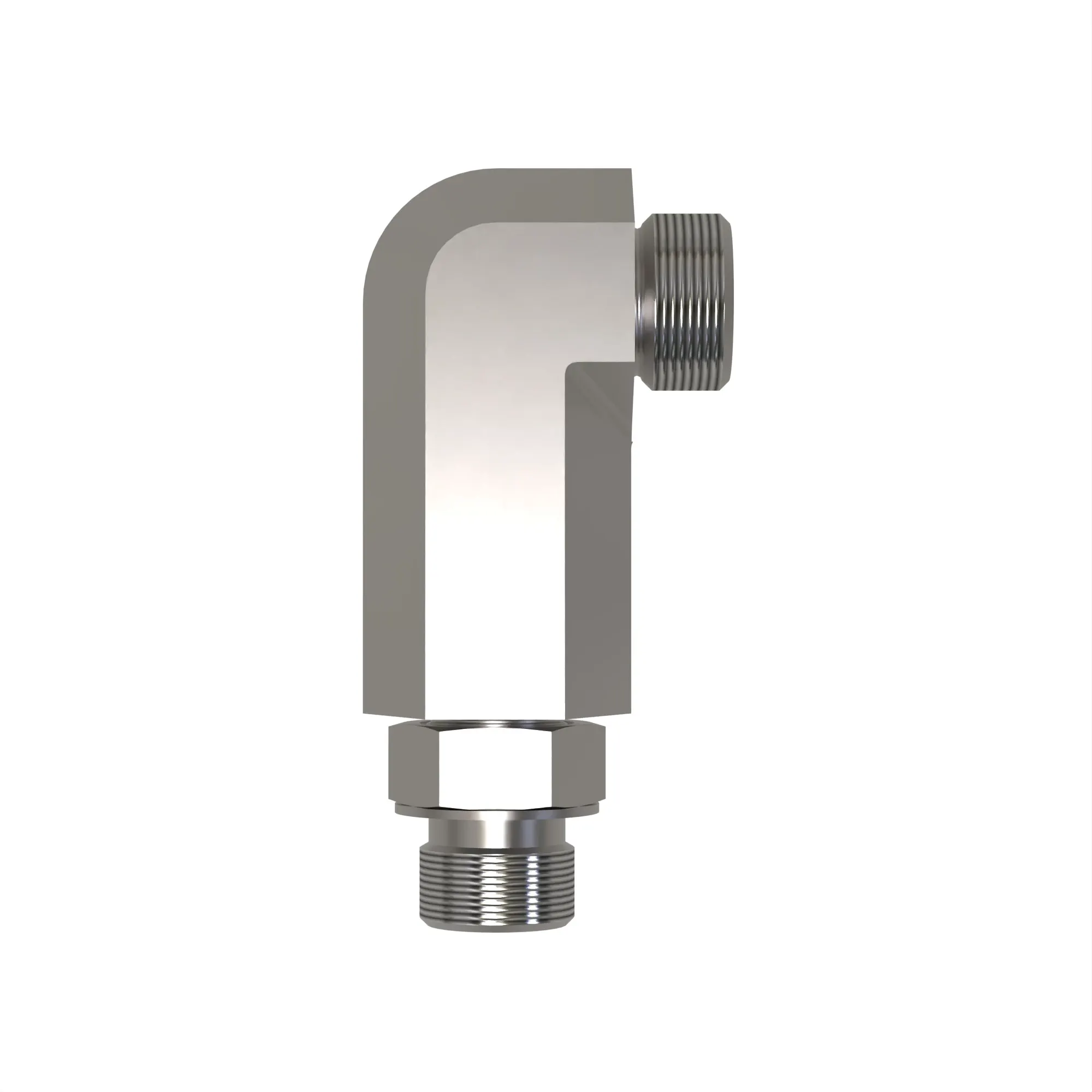 90 DEG LONG STRAIGHT THREAD ELBOW