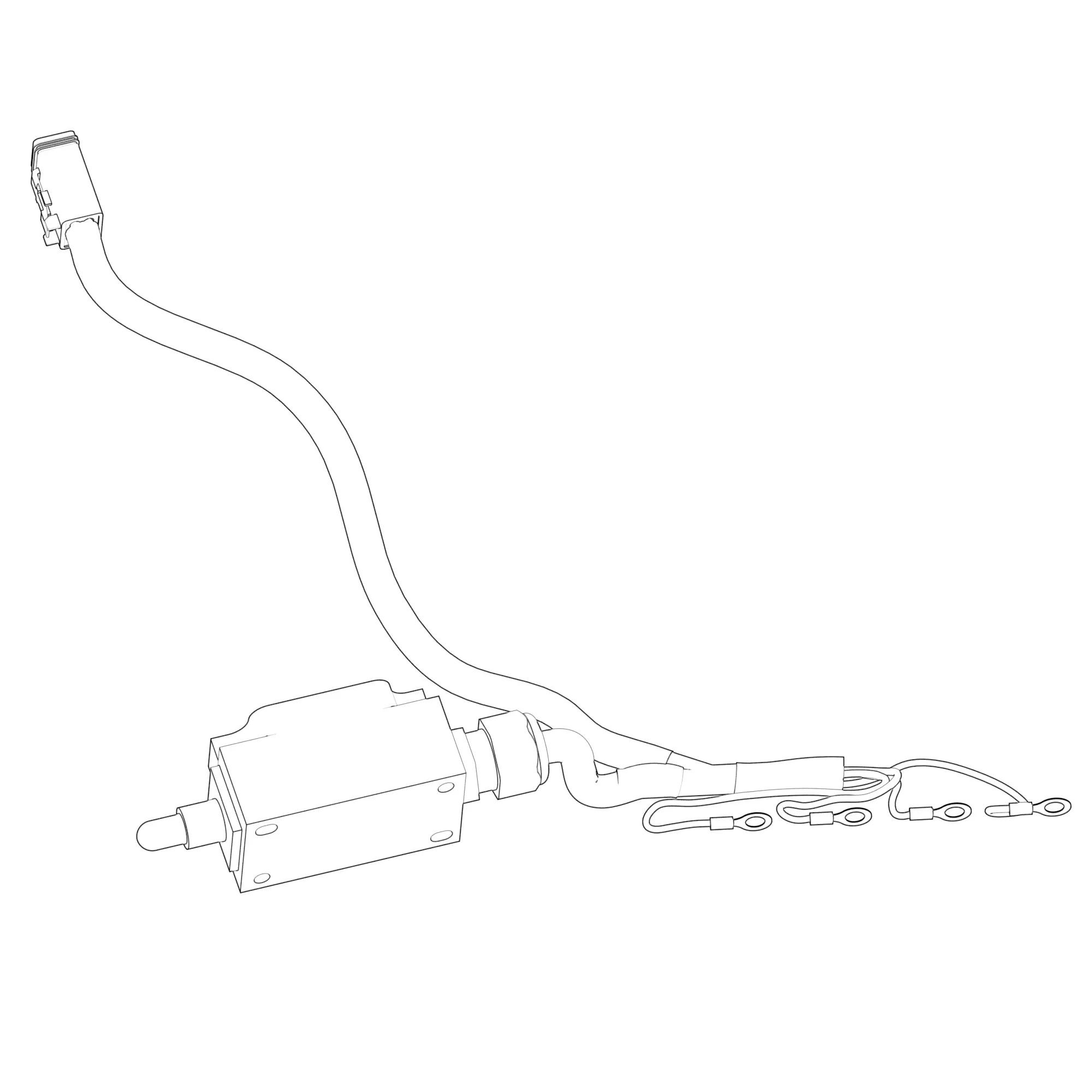John Deere Electric Coupler Wiring Harness - LCA111997