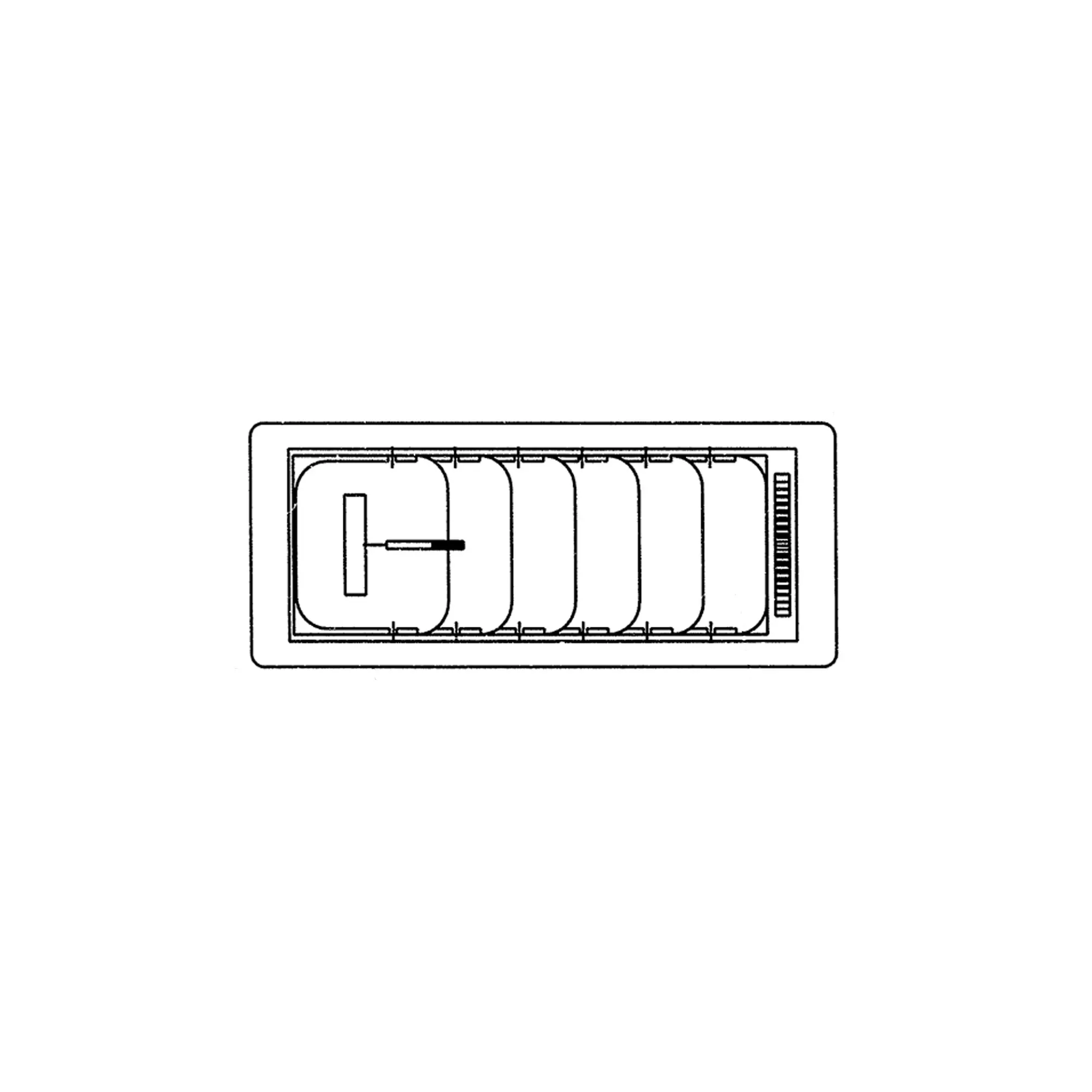 John Deere Air Outlet Louver - AH149228