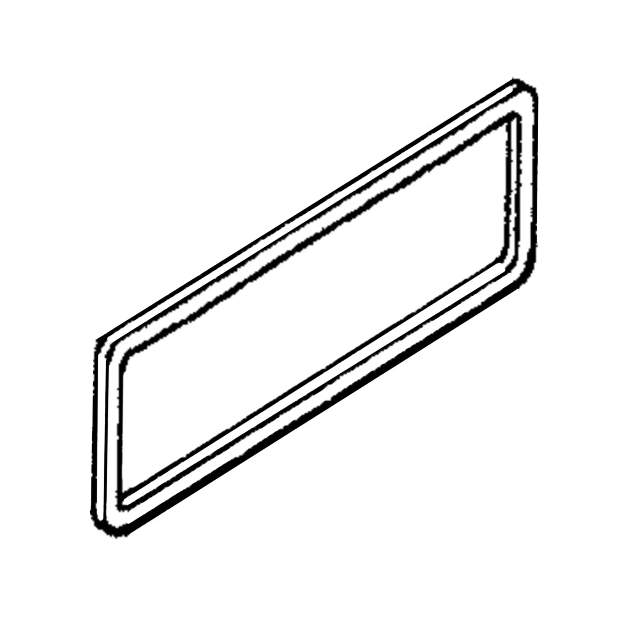 John Deere Fuel Injection Pump Housing Cover Plate Gasket - R78774