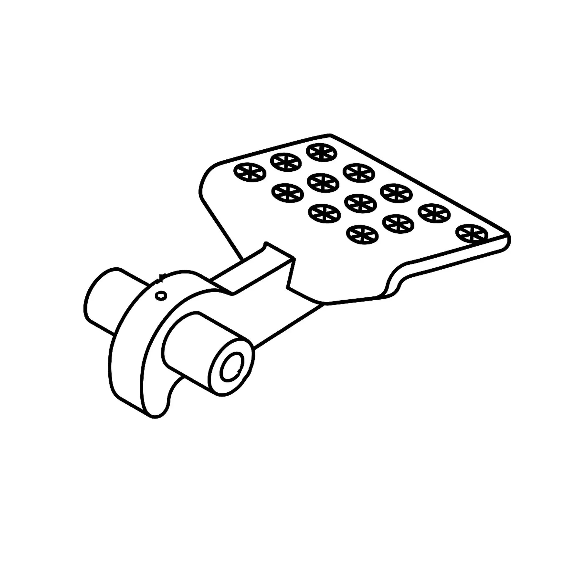 John Deere Brake Pedal - LW9932388
