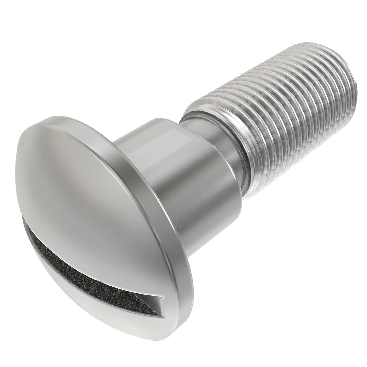 John Deere Round Head Square Neck Screw, M6 X 20 - H158342