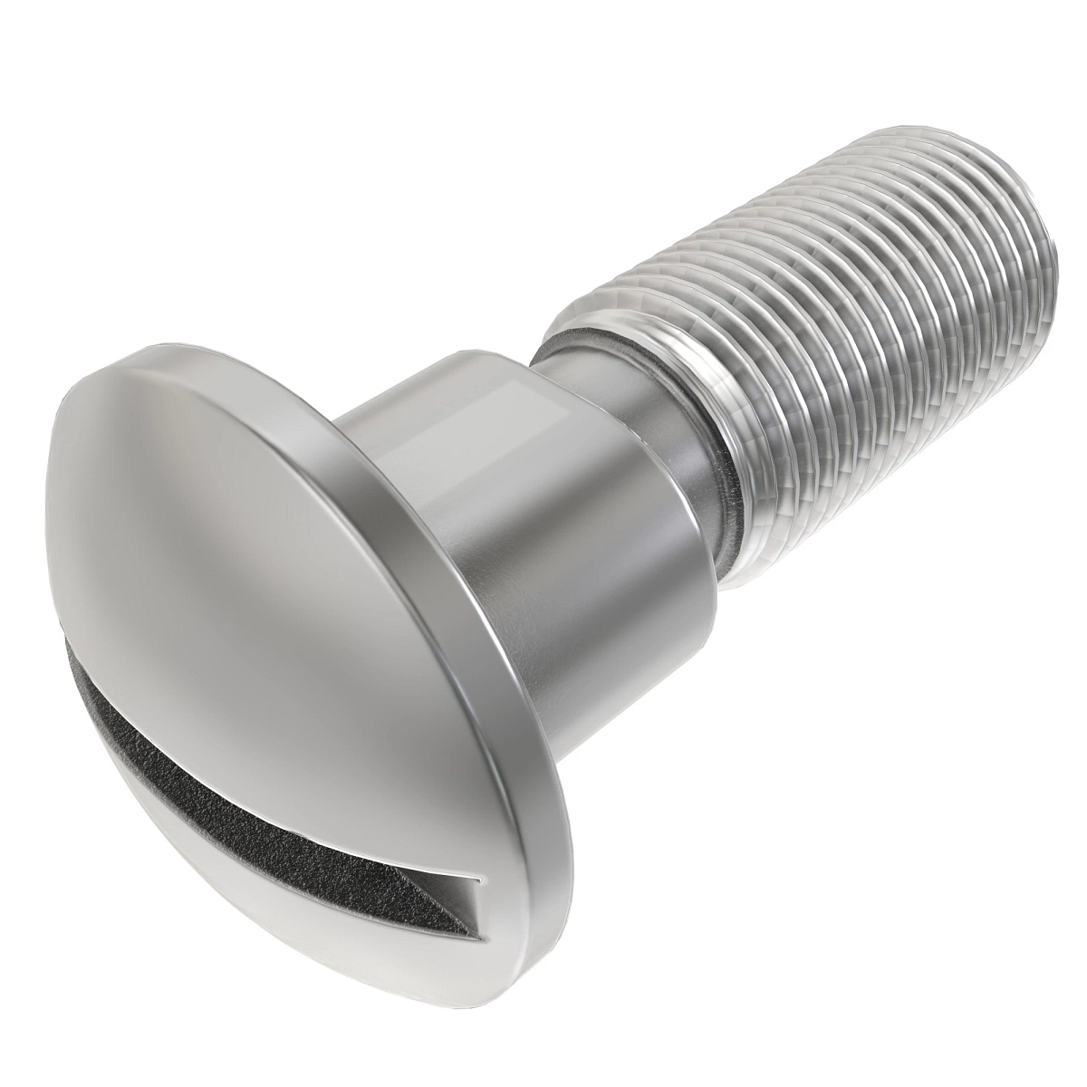 John Deere Round Head Square Neck Screw, M6 X 20 - H158342