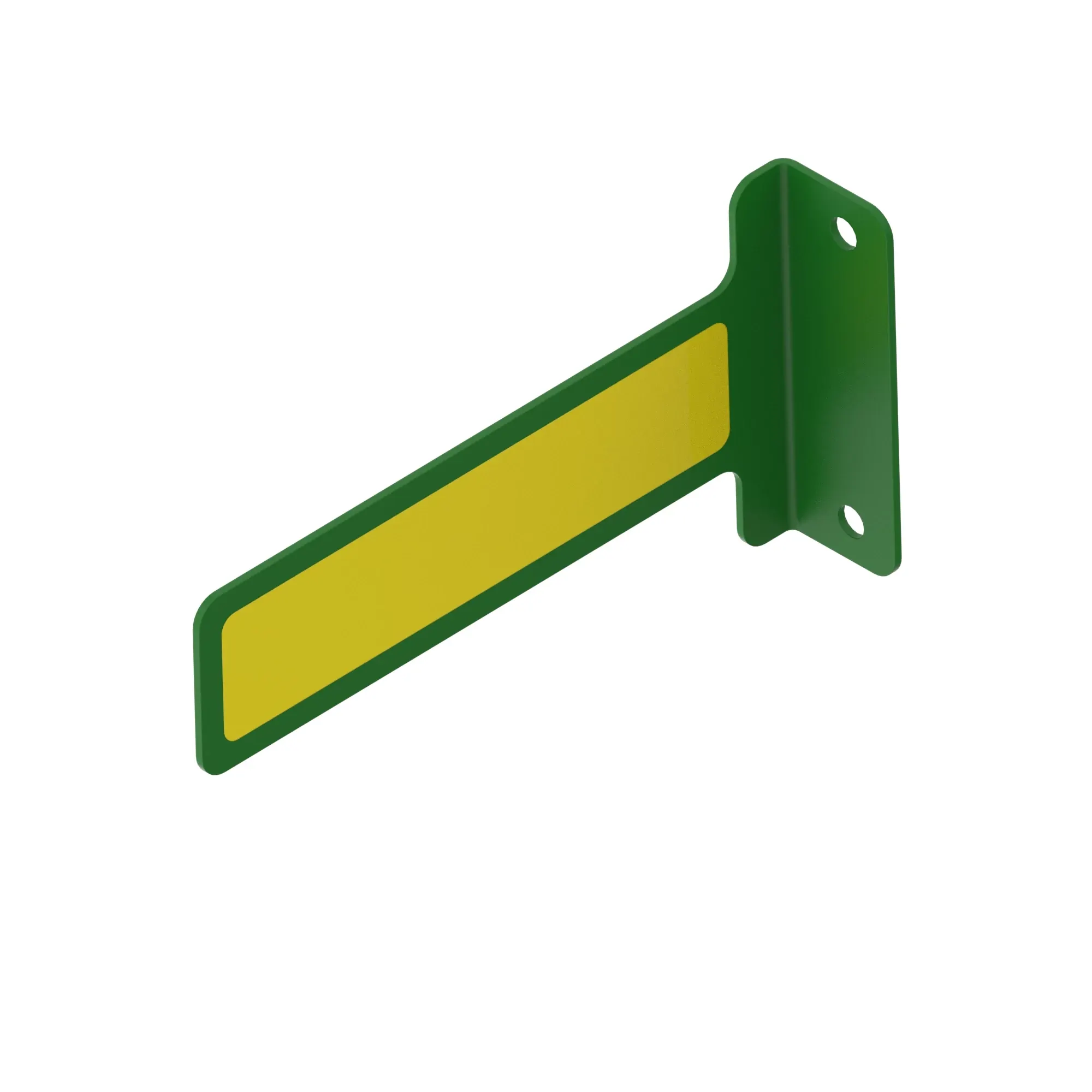 BRACKET, REFLECTIVE LABEL,YELLOW AS