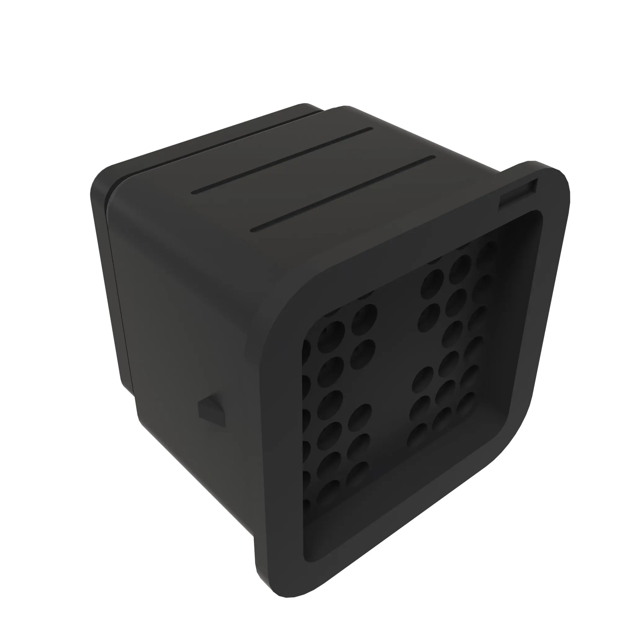 DEUTSCH AEC 40W M SLD BLK PLSTC