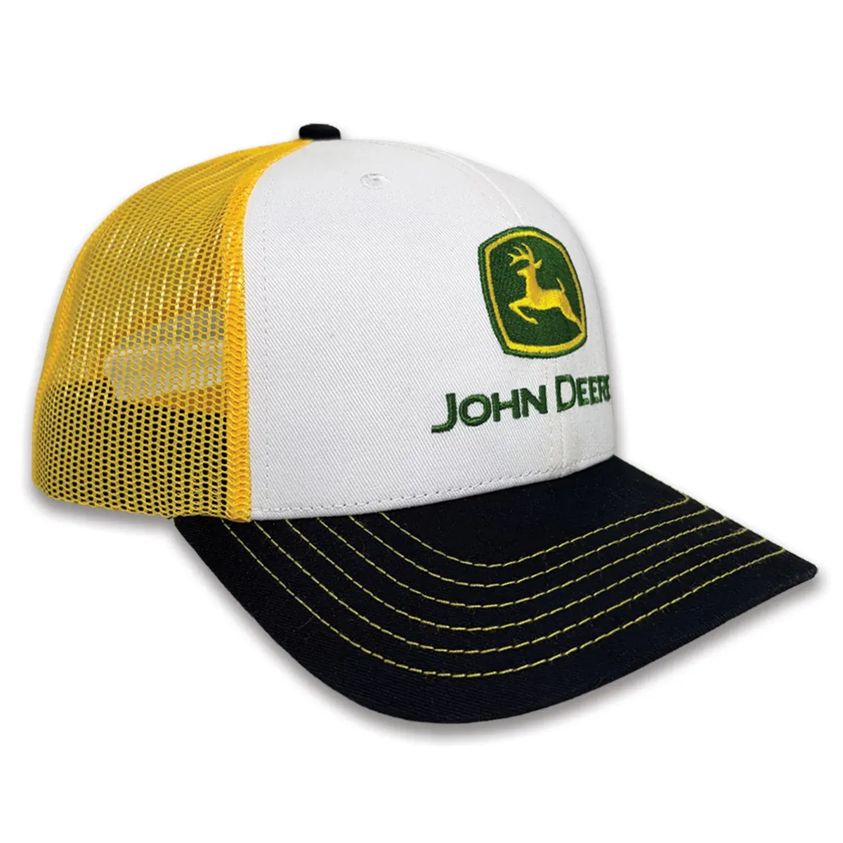 Collegiate Series Trucker Hat - Black and Yellow