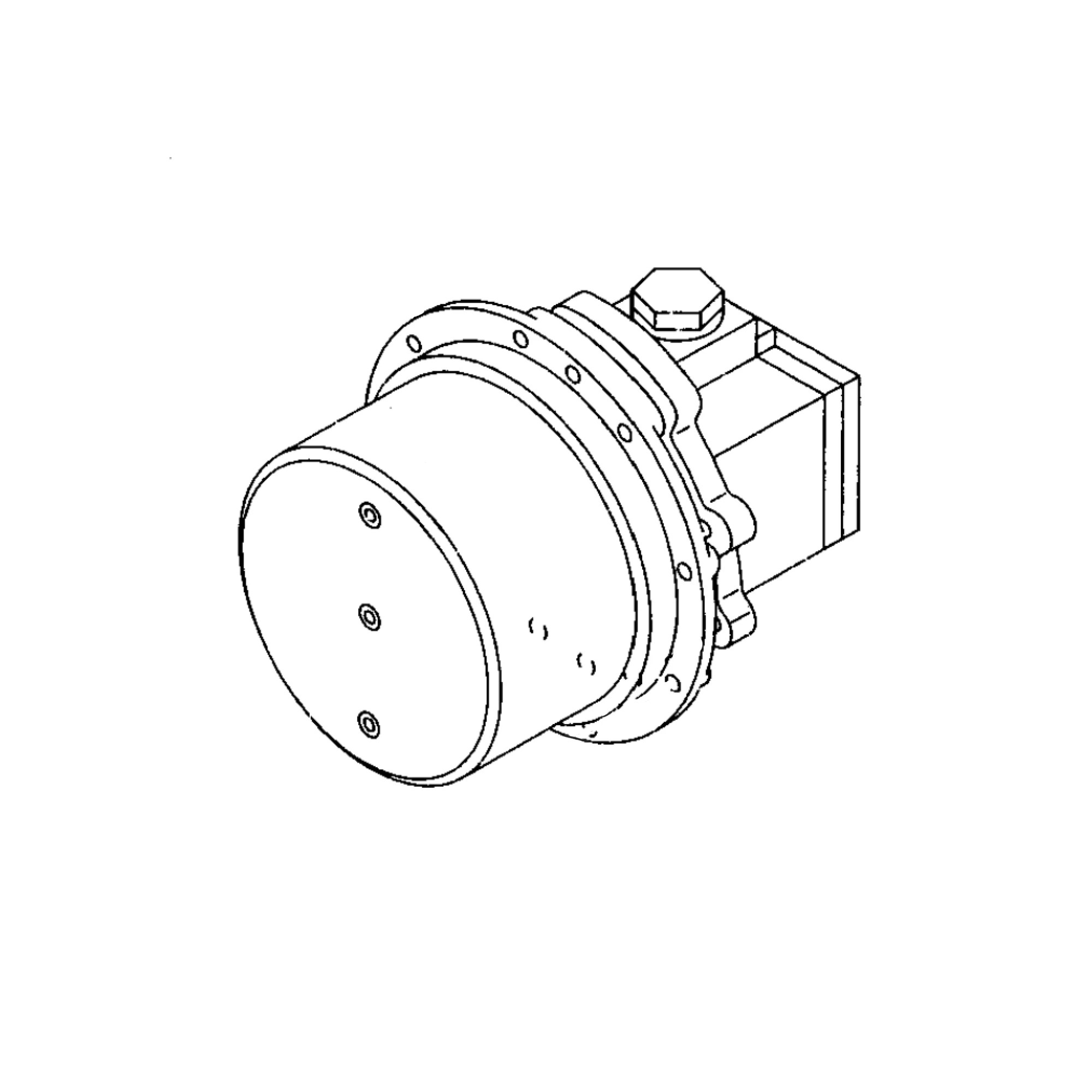 John Deere Travel Hydraulic Motor - 4466796