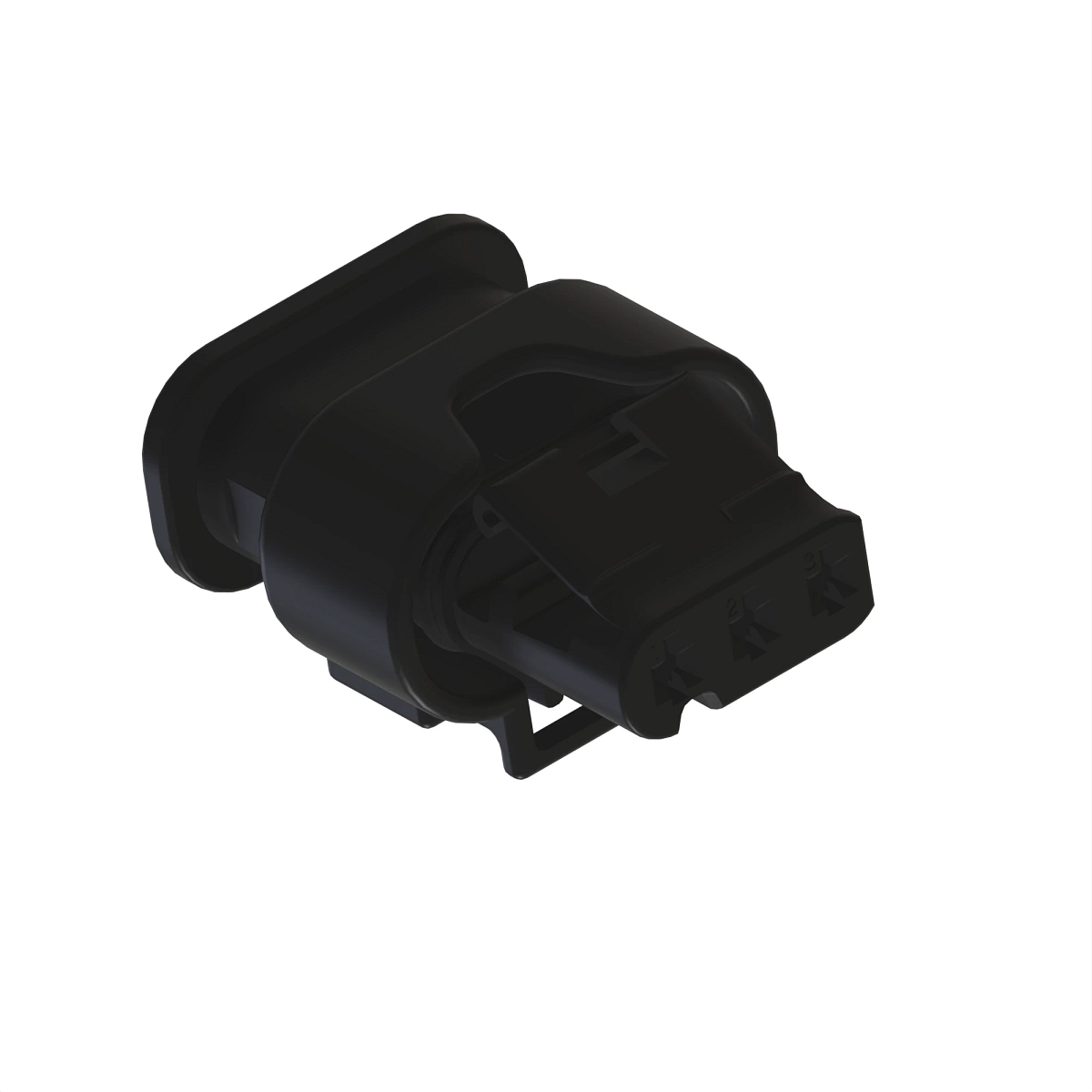 Conn Hirschmann Ss 3W Fs Blk Plstc