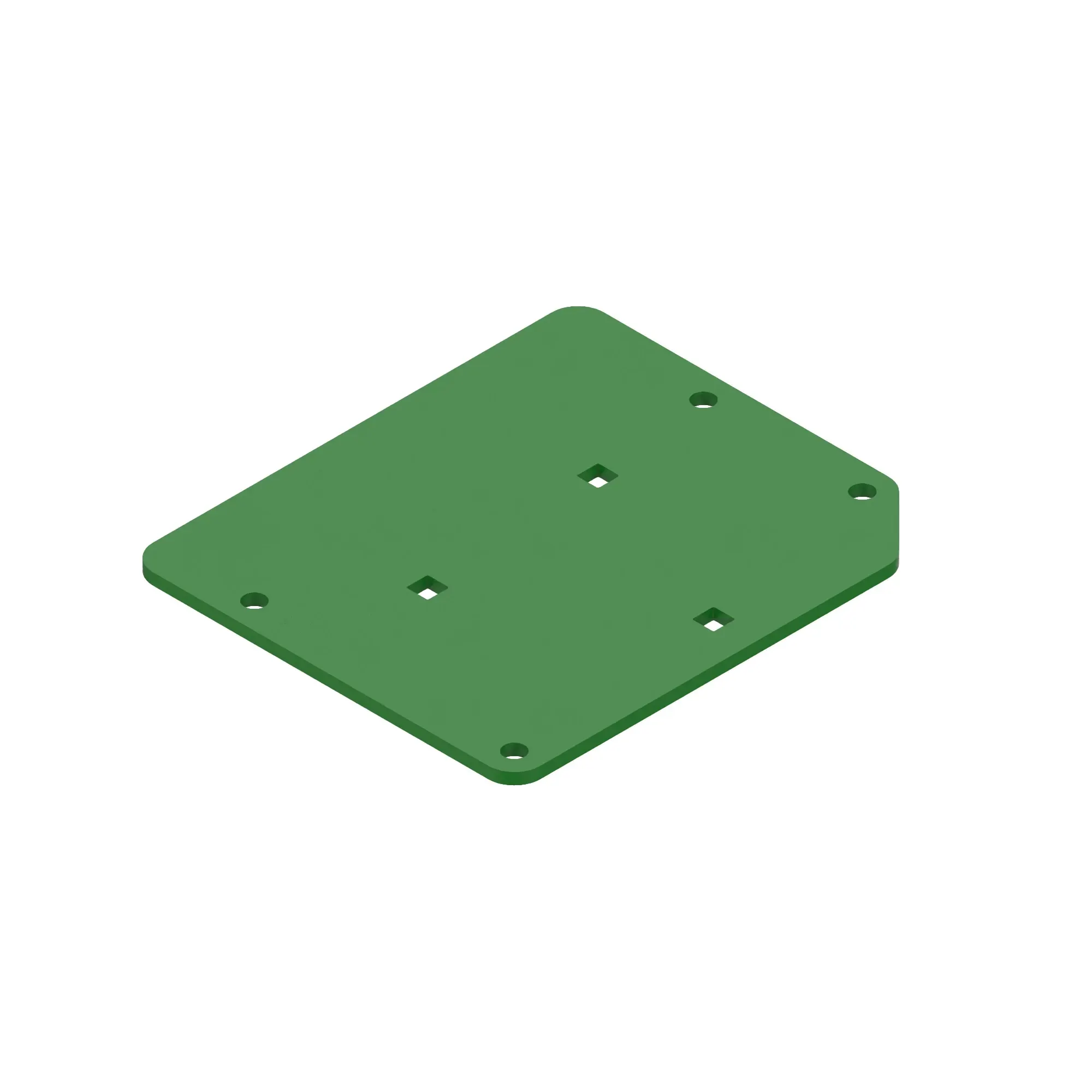 John Deere Controller Mounting Plate - FH344396