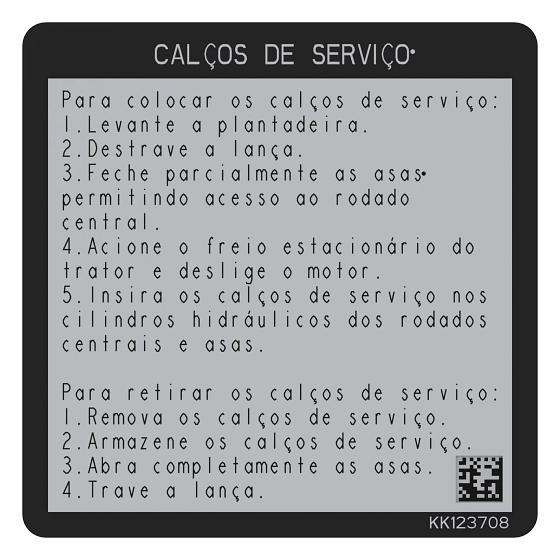 John Deere Label - KK123708