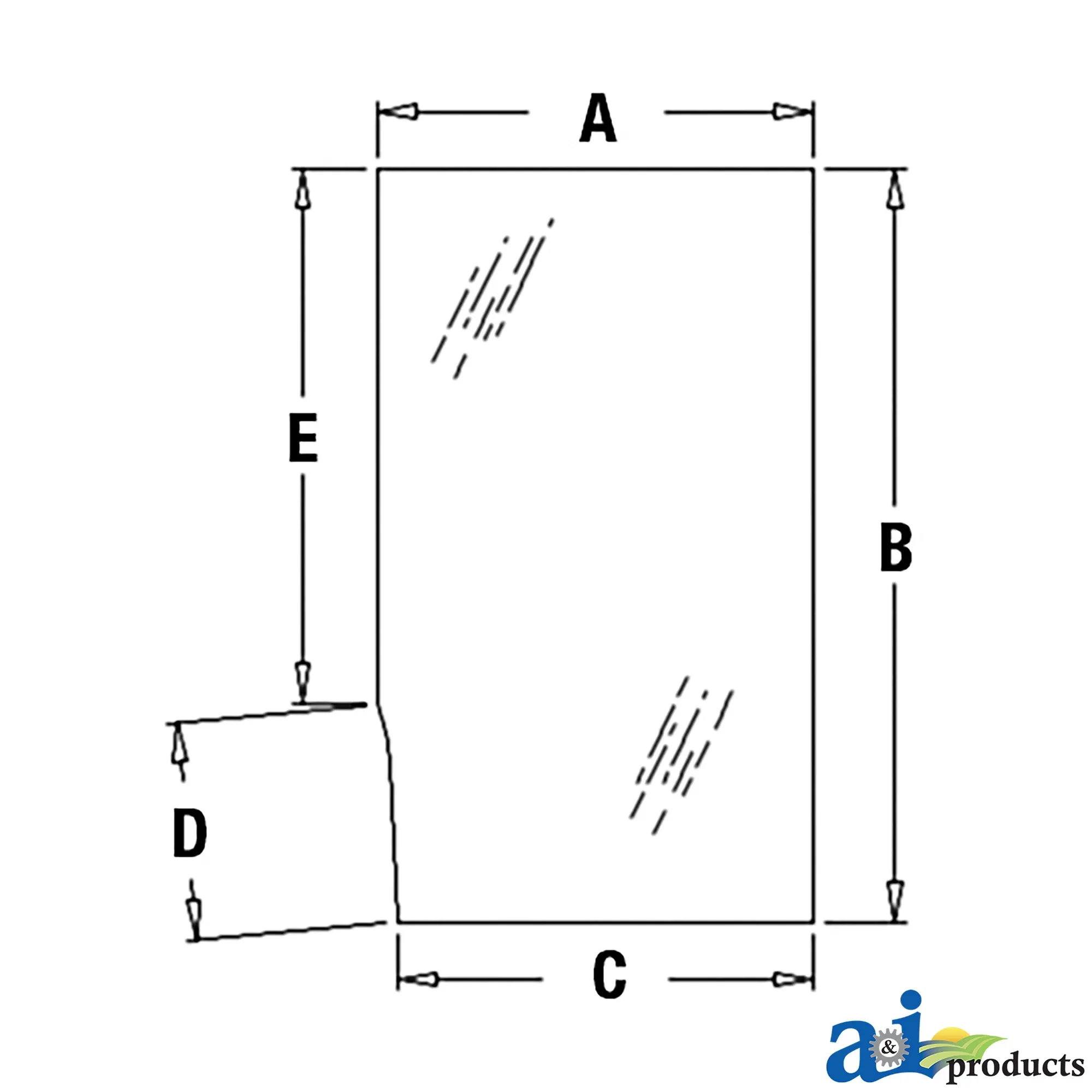 A&I Products Windowpane - A-T113463