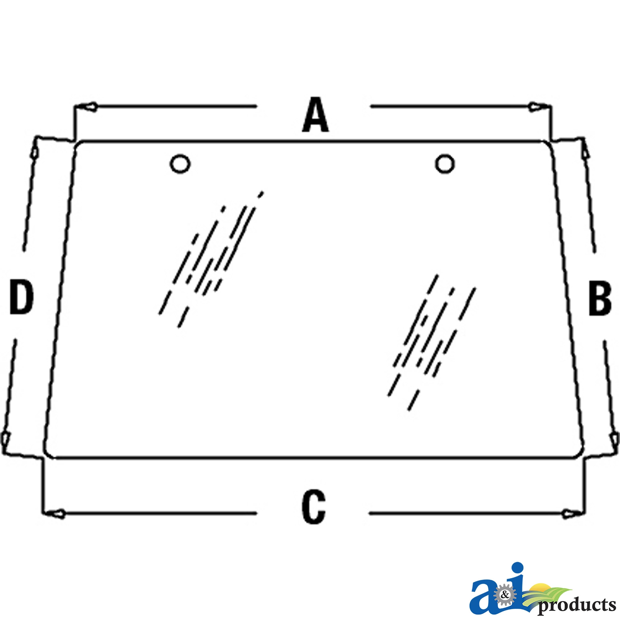 A&I Products Windshield - A-L78733