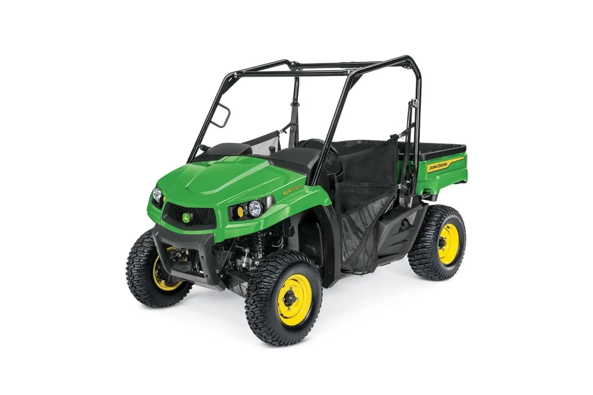 Studio image with a front left view of a Gator XUV590M