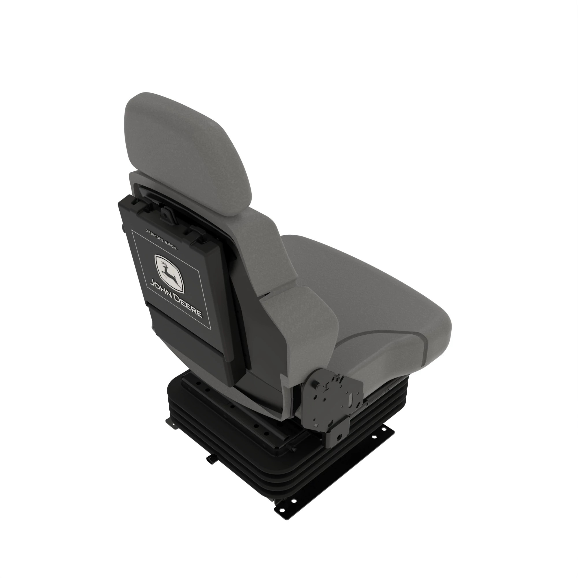 John Deere Air Suspension Cloth Seat Assembly - AT522588