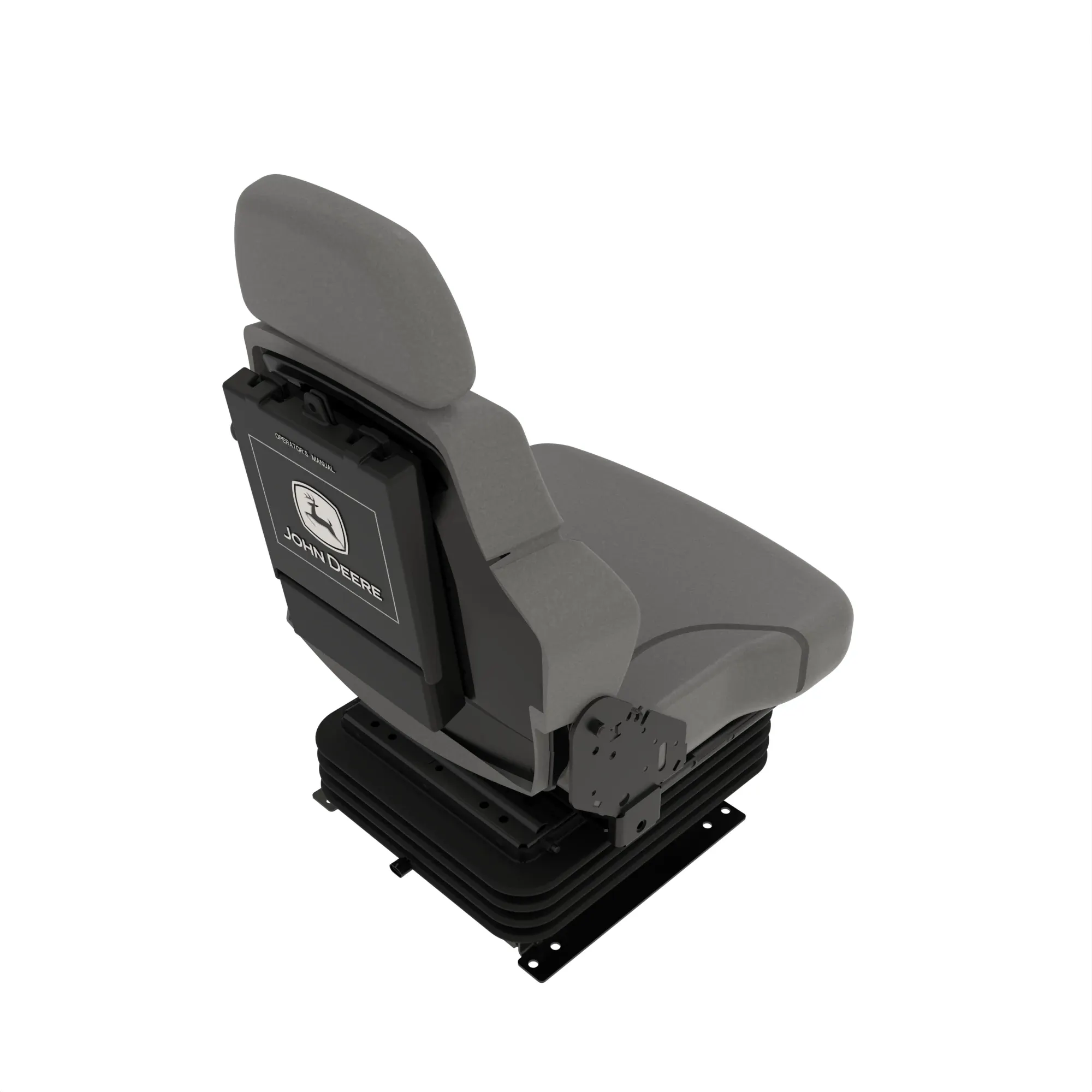 John Deere Air Suspension Cloth Seat Assembly - AT522588