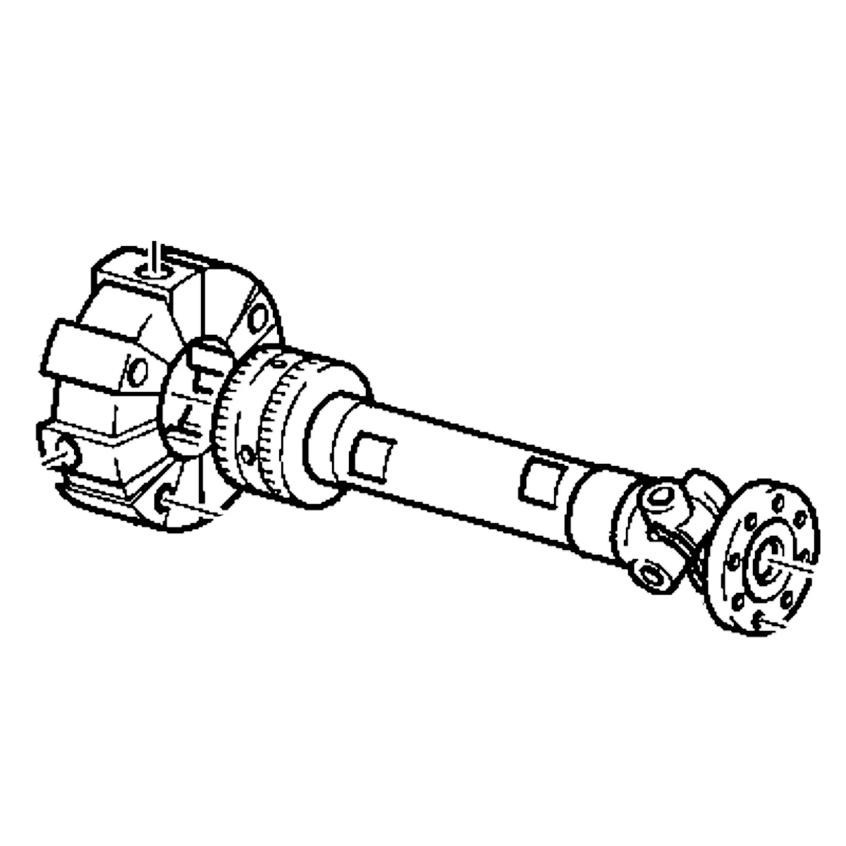 Drive Shaft (4 Cyl.) (L=537)