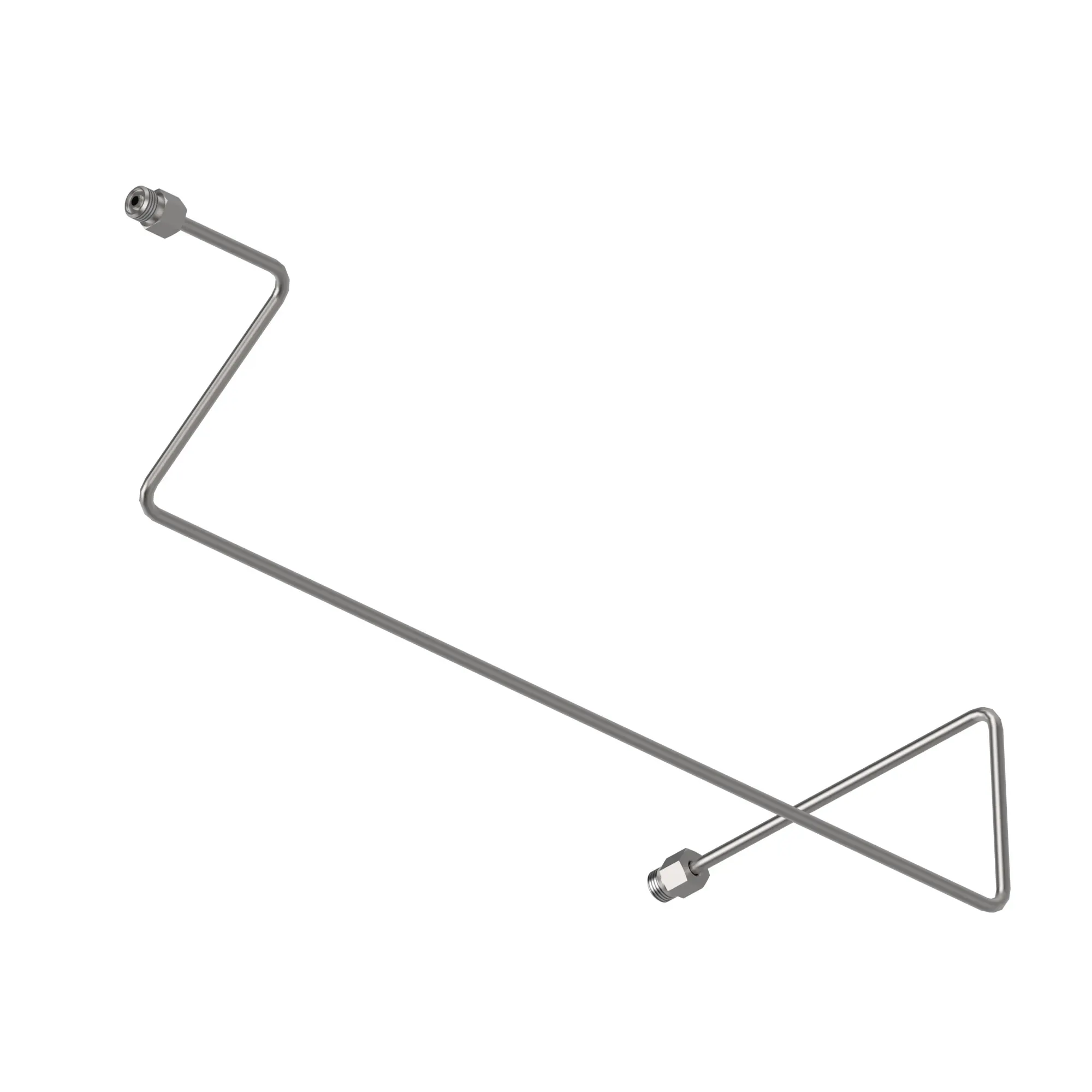 John Deere 3-Speed Front Axle Brake Oil Line - AXE48998