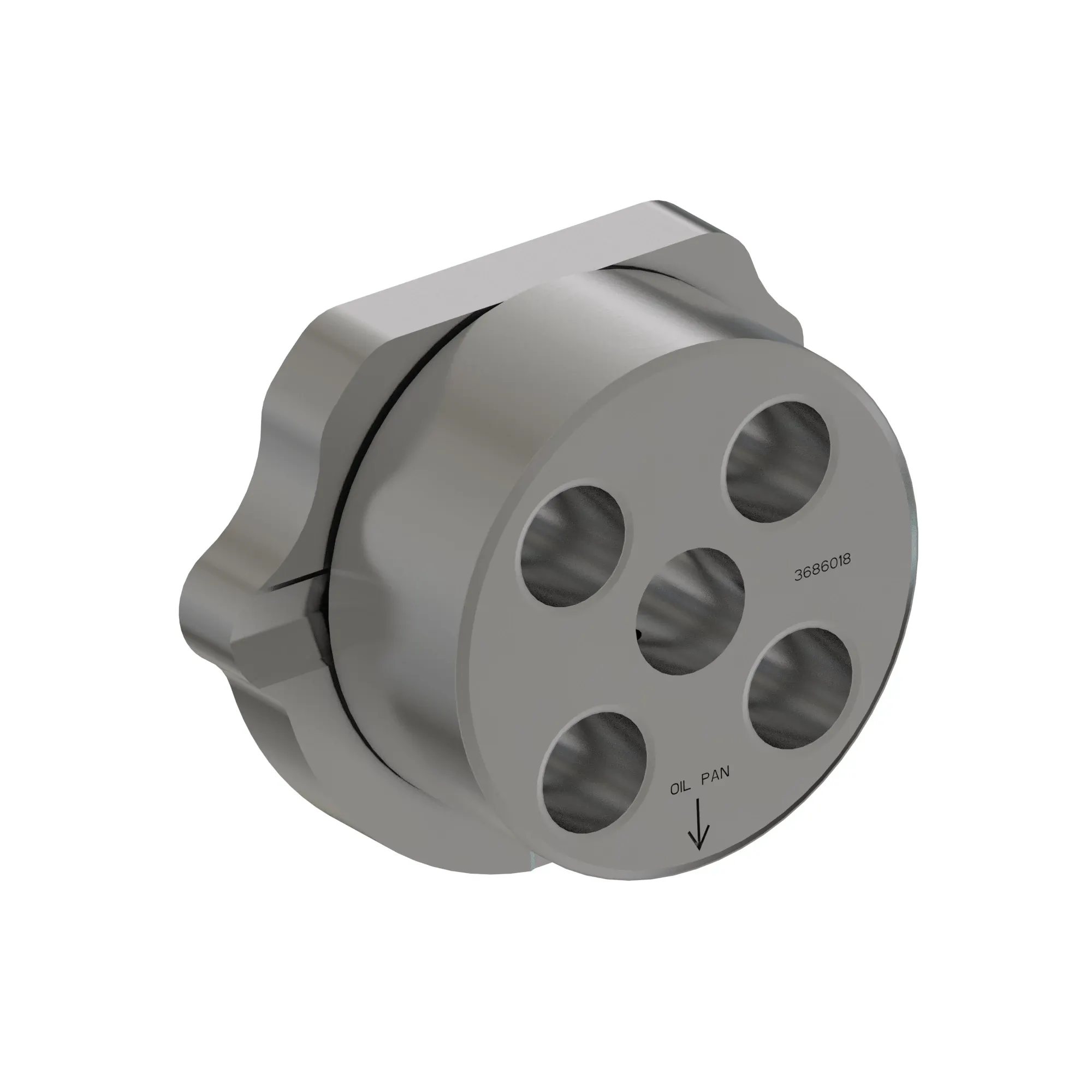 John Deere Timing Gear Cover Shaft - REC368601800