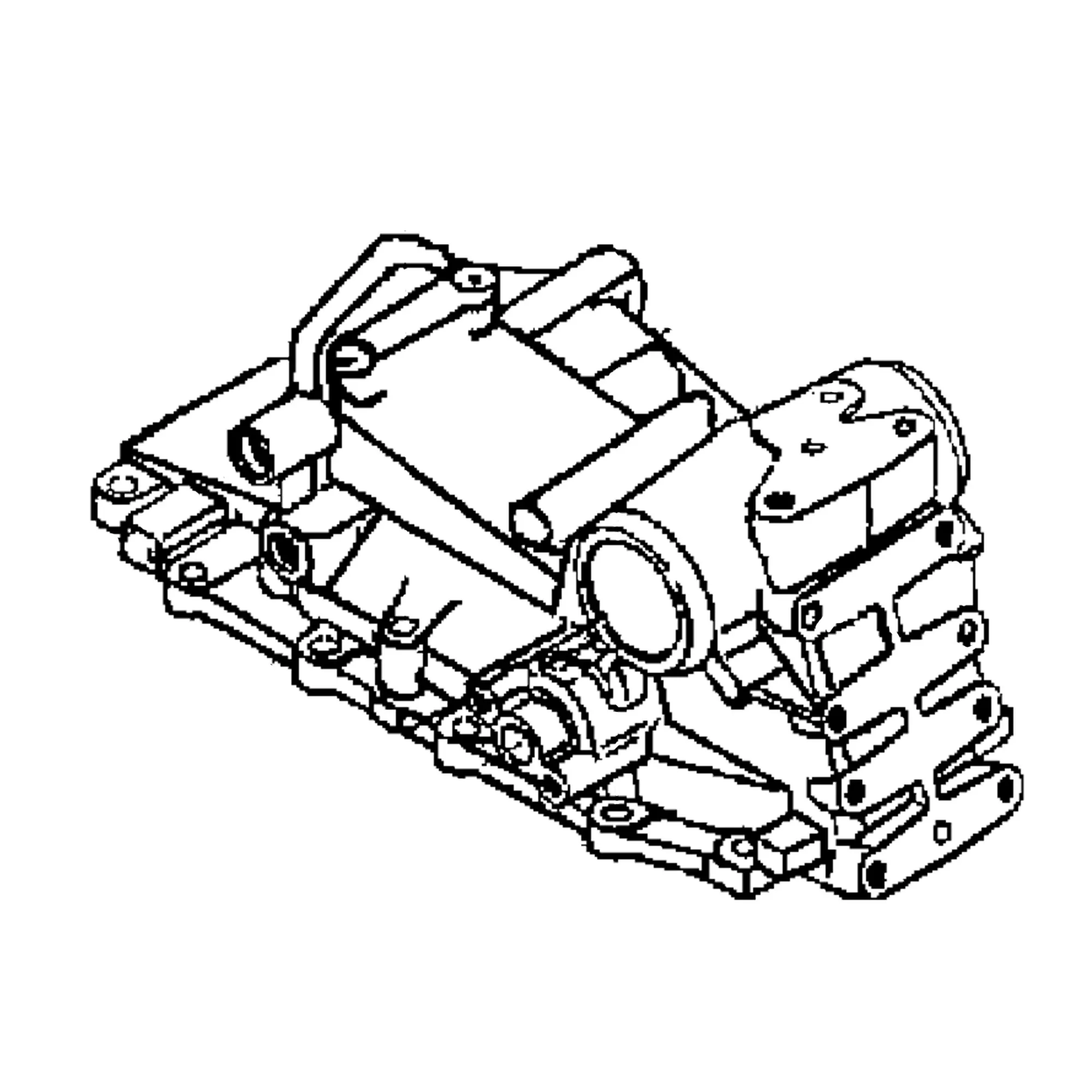 John Deere Rockshaft Housing - LVA10978