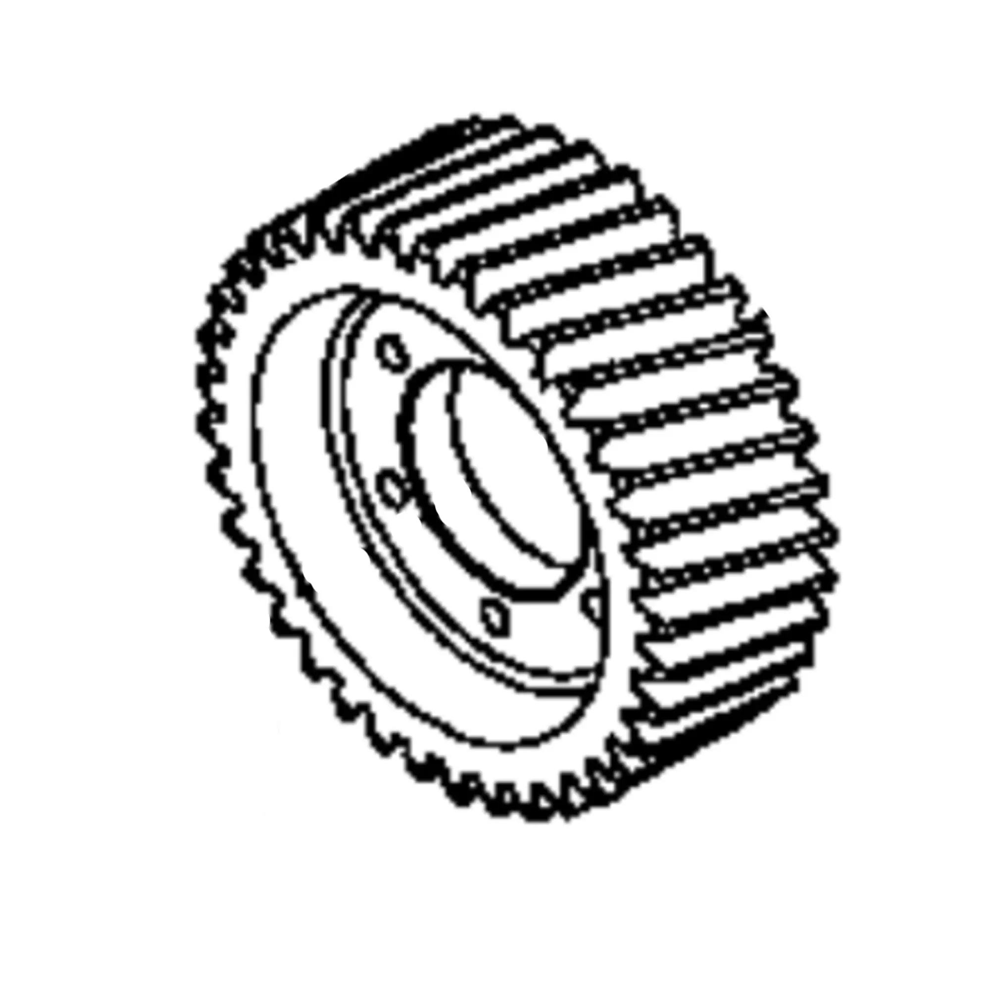 John Deere Transfer Case Idler Shaft Gear - TT224421