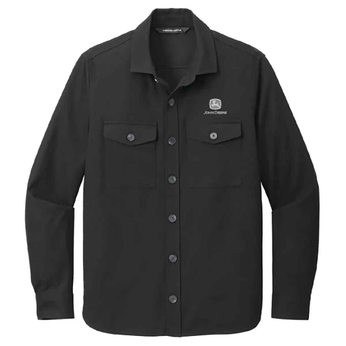 Long Sleeve Twill Overshirt
