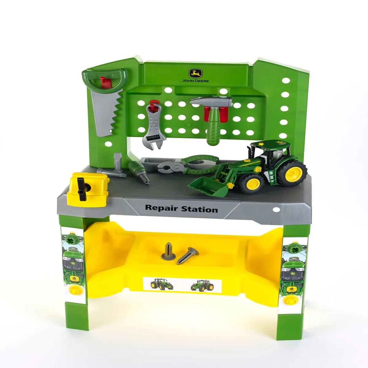 "Buildable Repair Station And Tractor"