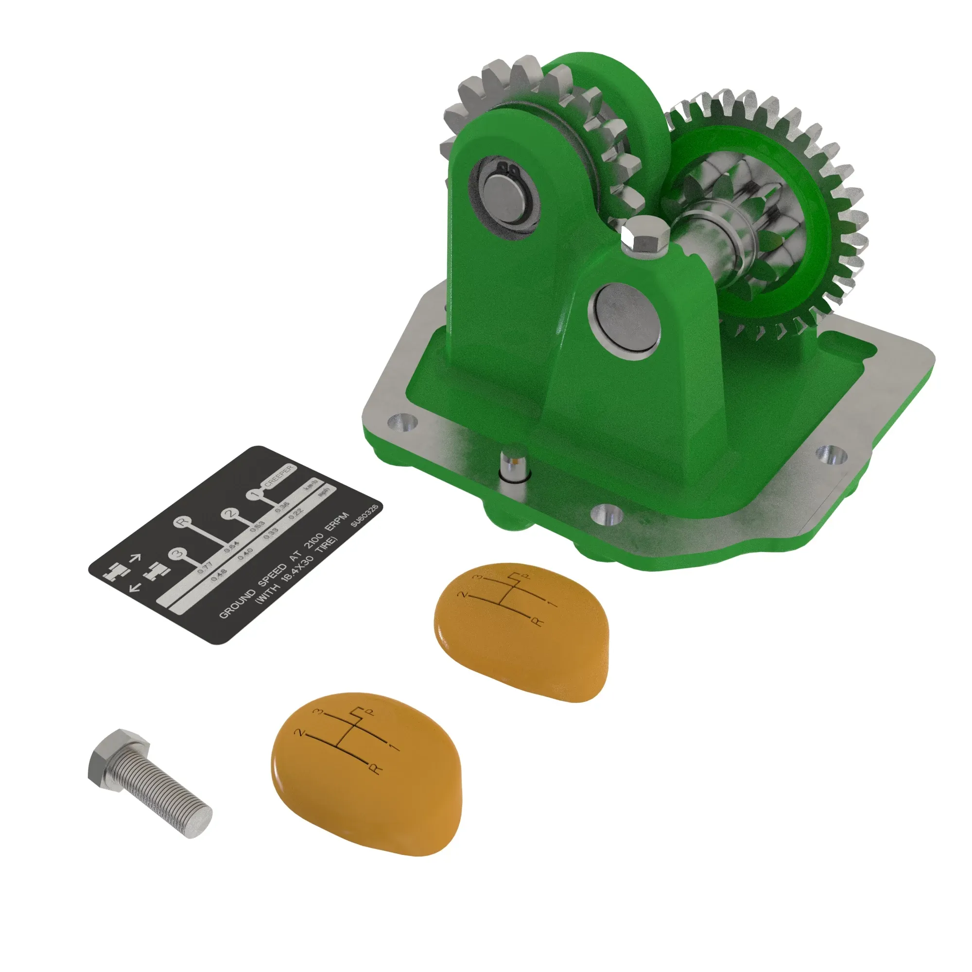 John Deere Increase Lift Capacity Creeper Kit - BSJ10564
