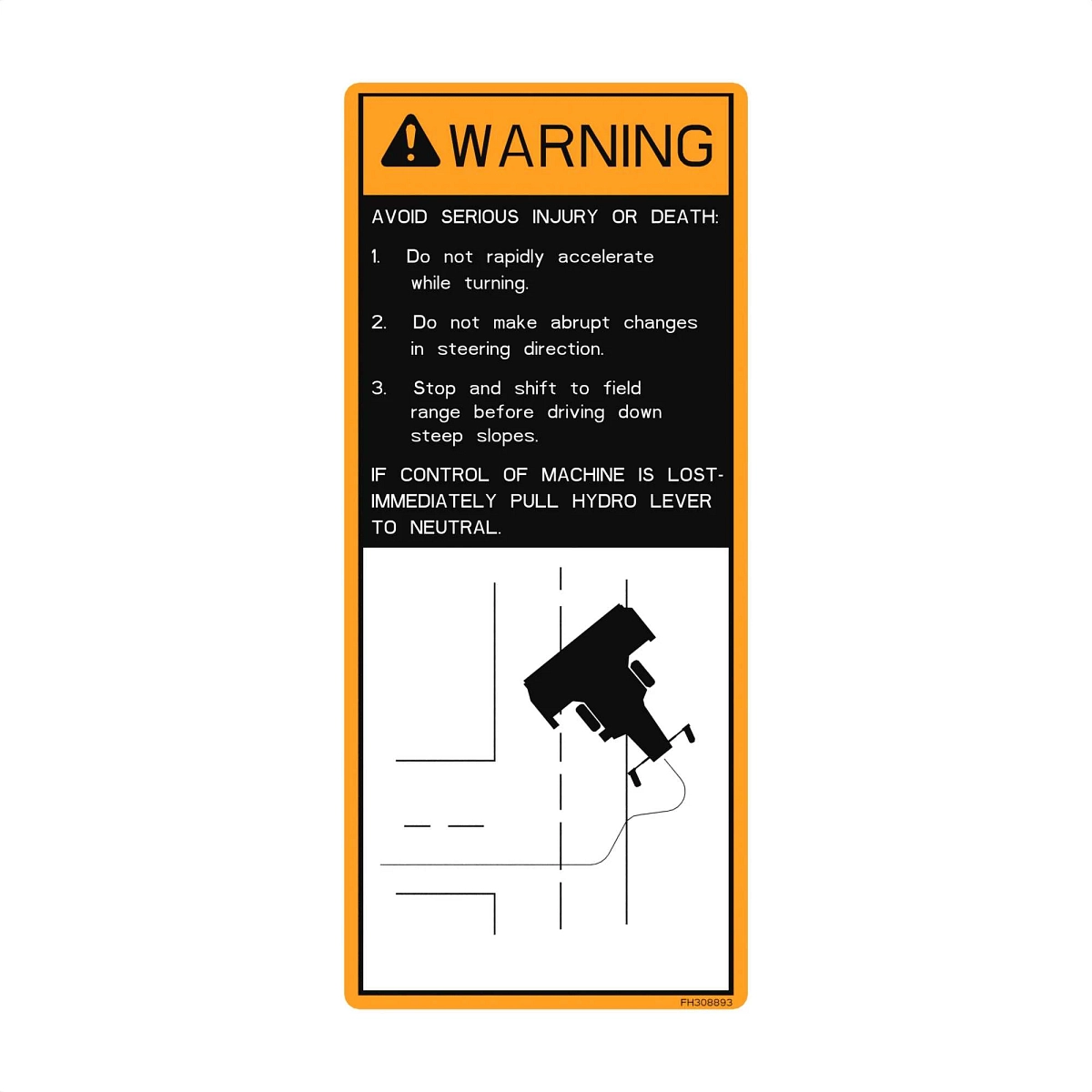 Graphics Panel, Label Warning