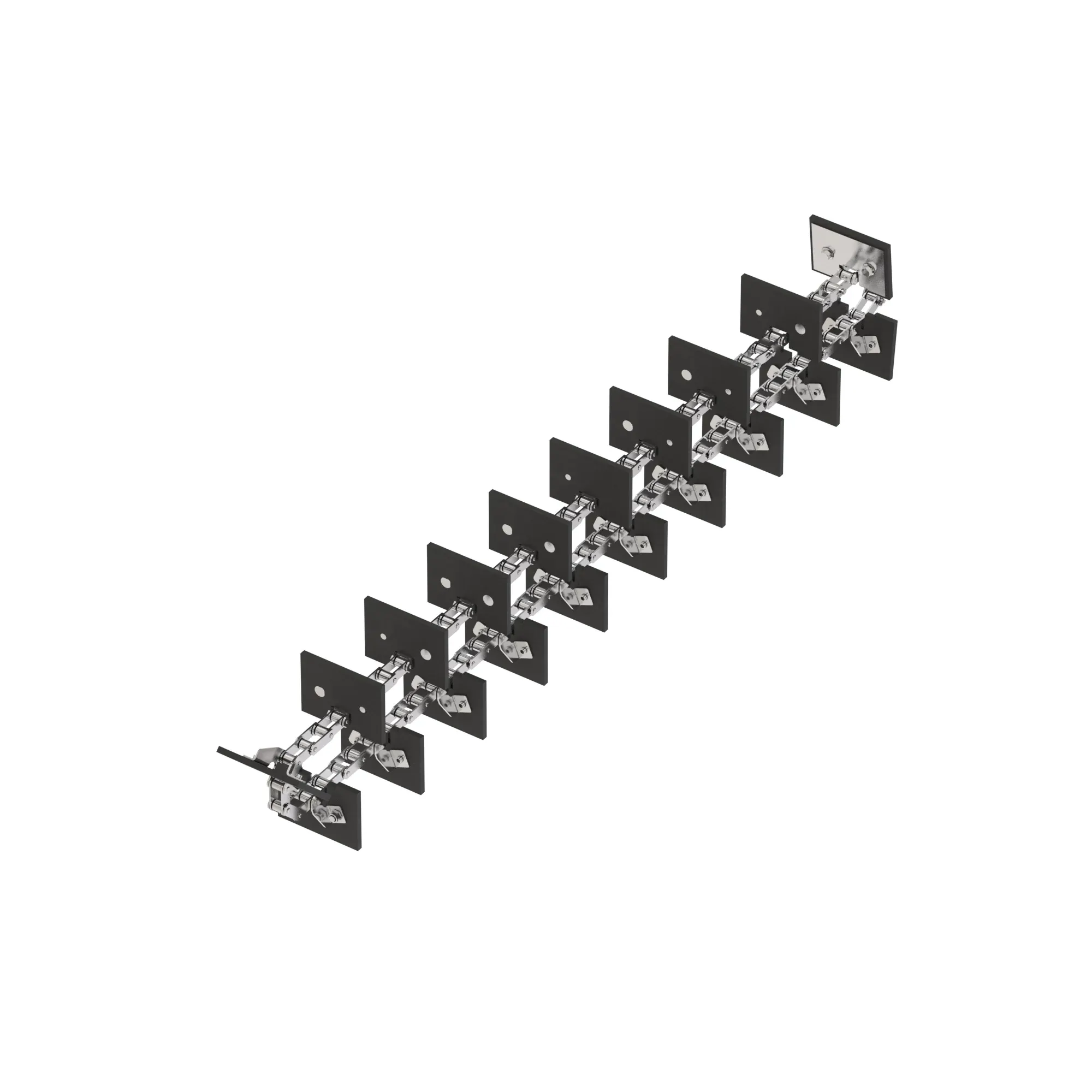 John Deere Clean Grain Paddle Roller Chain - AXE72384