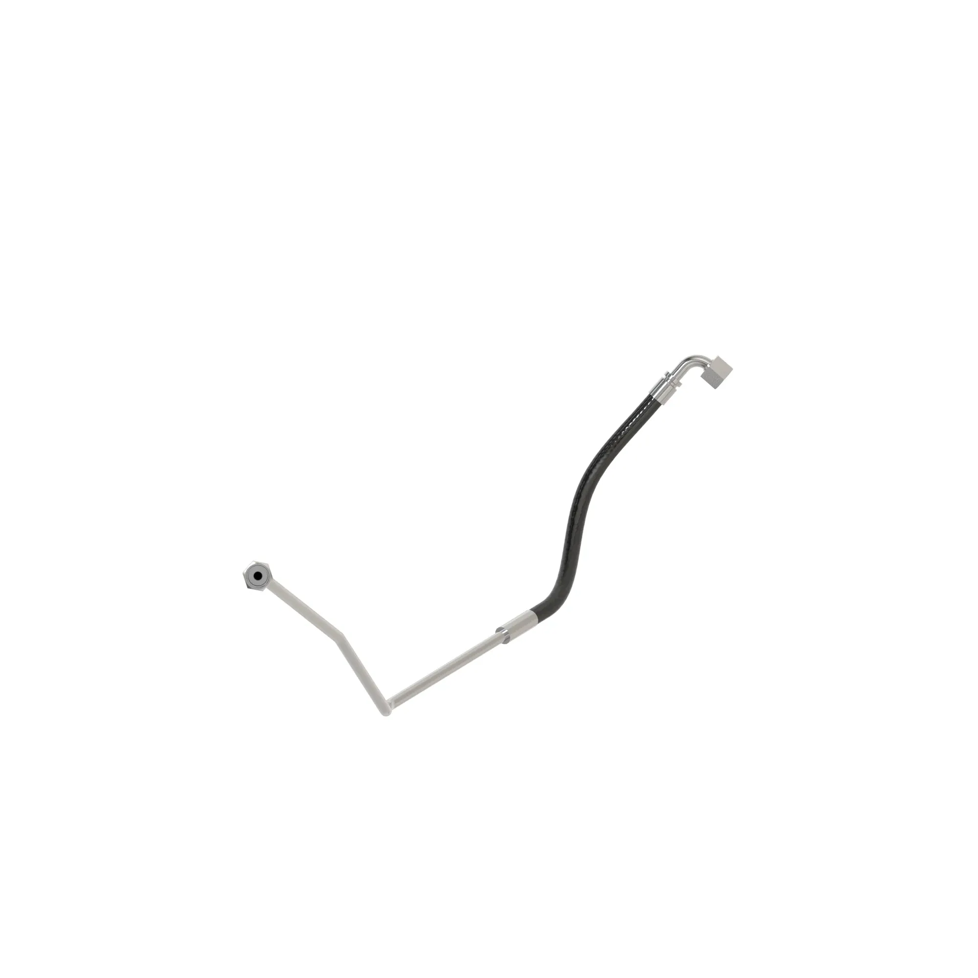 John Deere Turbocharger Oil Supply Line - RE536805