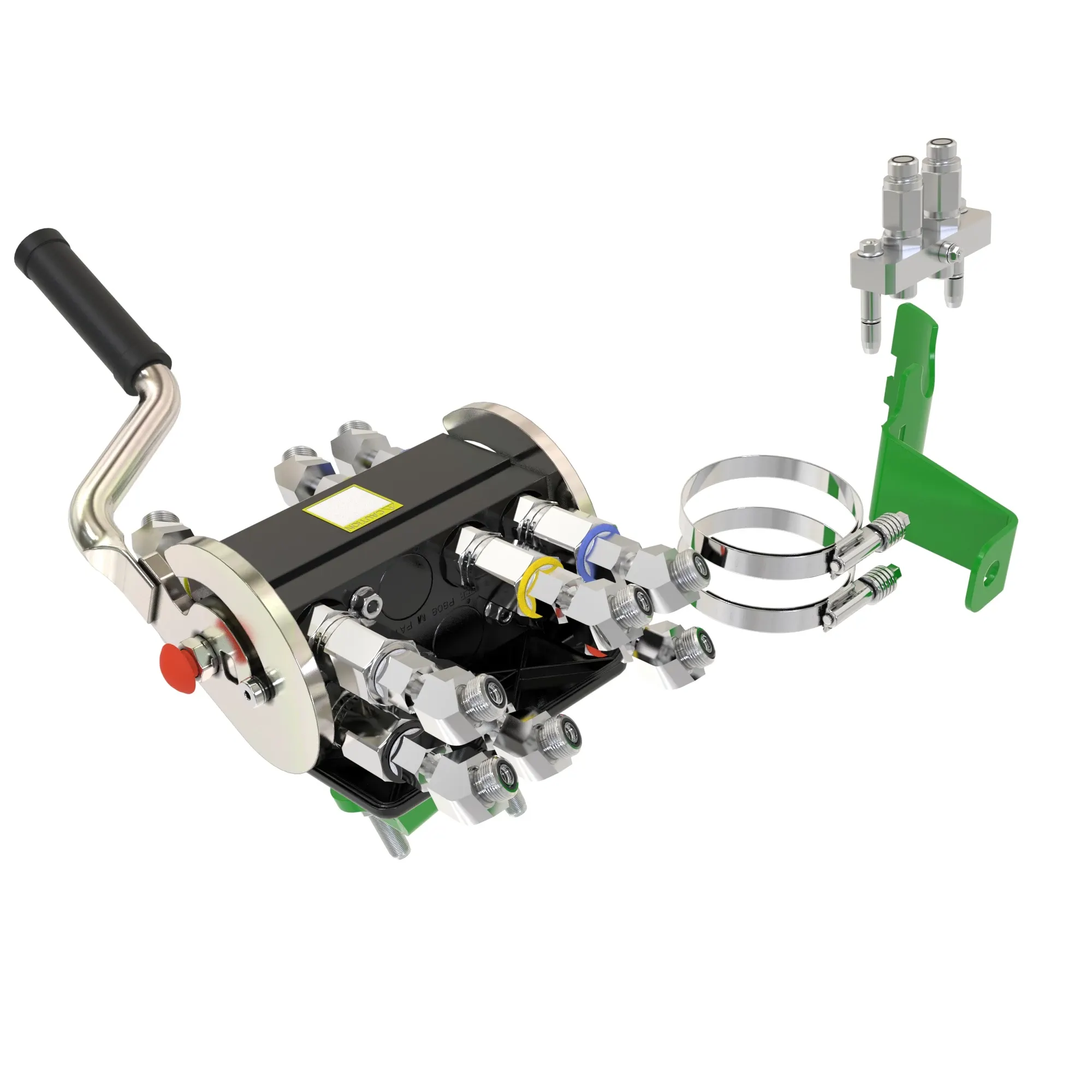 John Deere 3-Function Hydraulic Quick-Connect Coupler Attachment - BXX11277