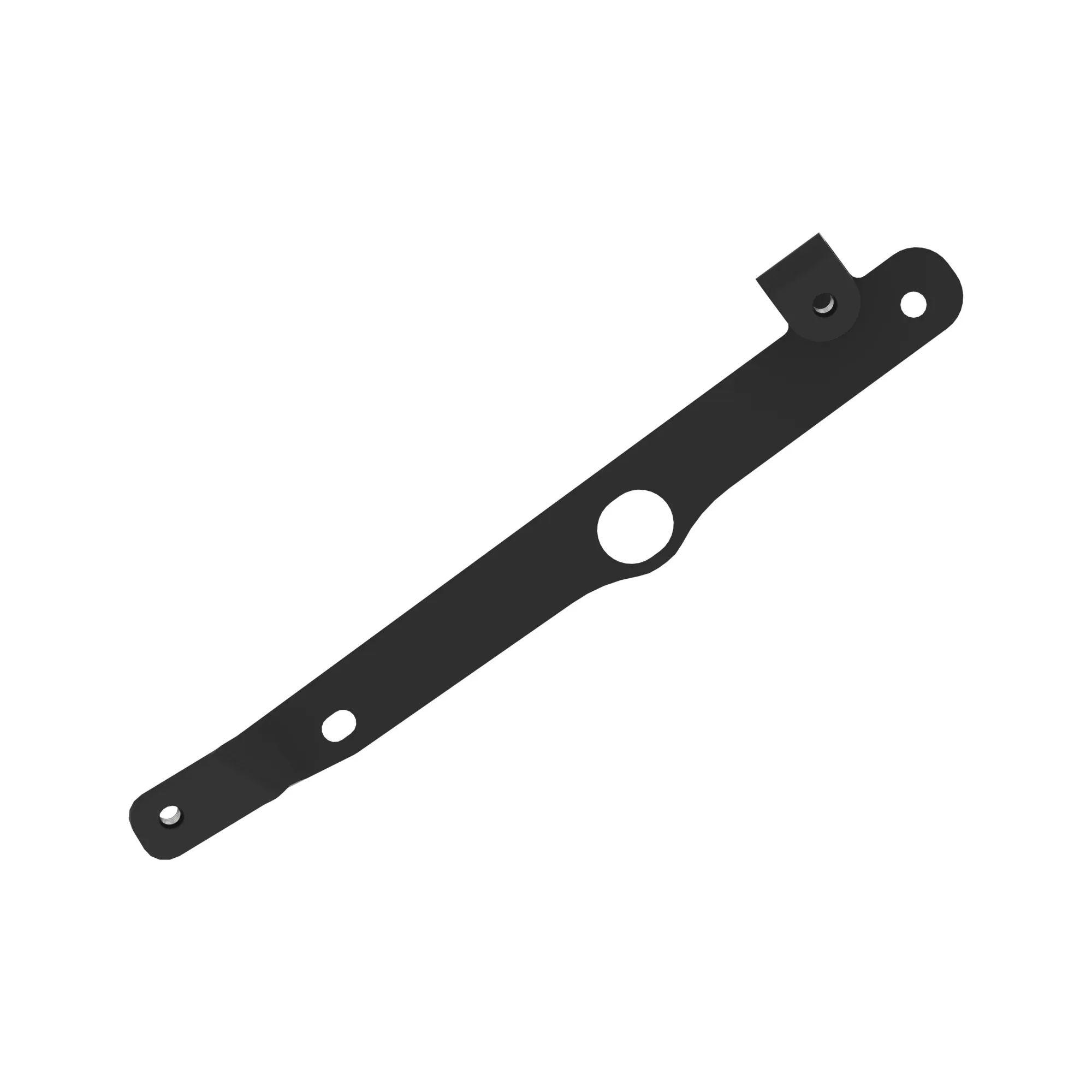 BRACKET, BRACKET, LOWER RH SKIRT AS