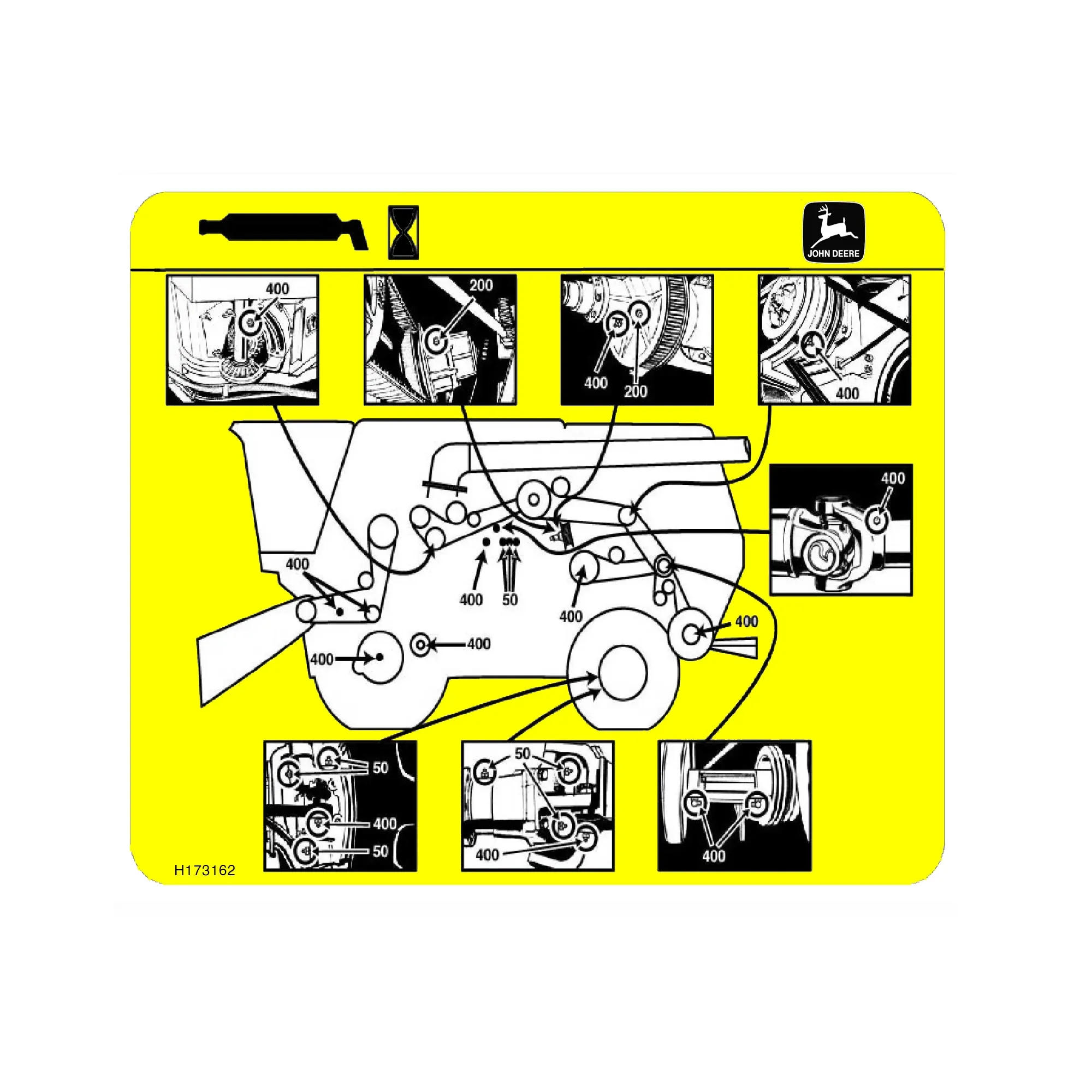 John Deere Label - H173162