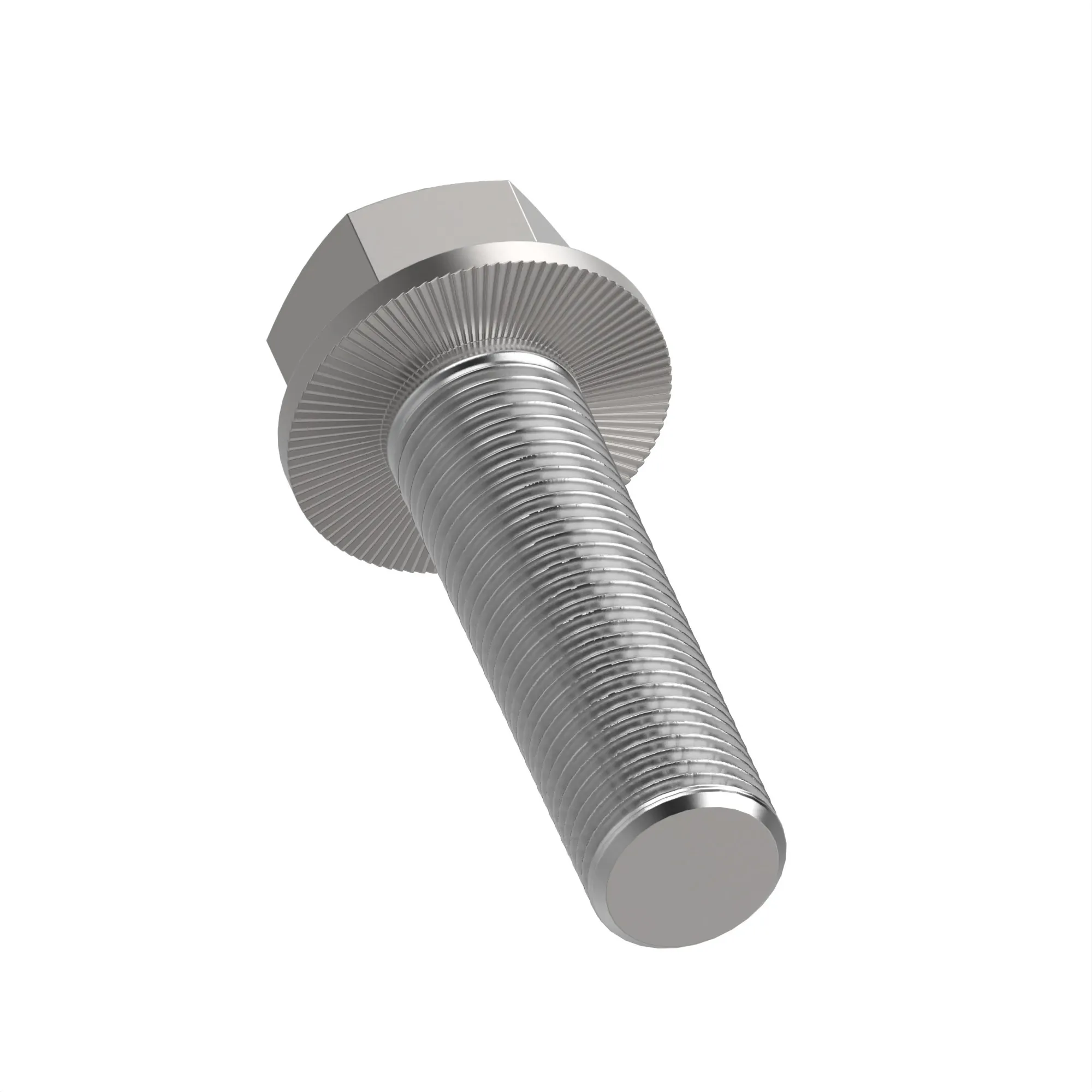 John Deere Hexagonal Head Flanged Locking Screw, 6.350 X 15.875 mm (1/4" X 5/8") - U43002