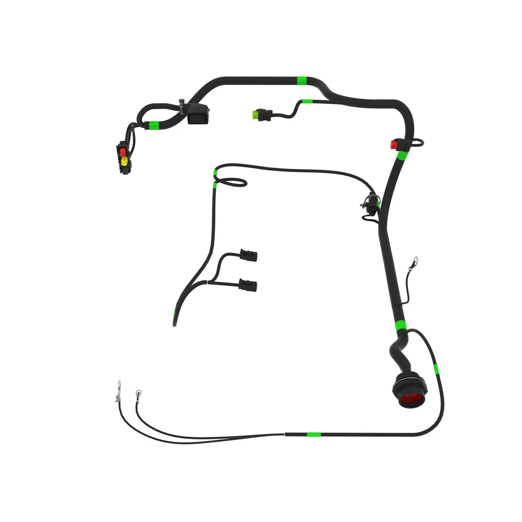 John Deere Right Frame Wiring Harness - AT483347