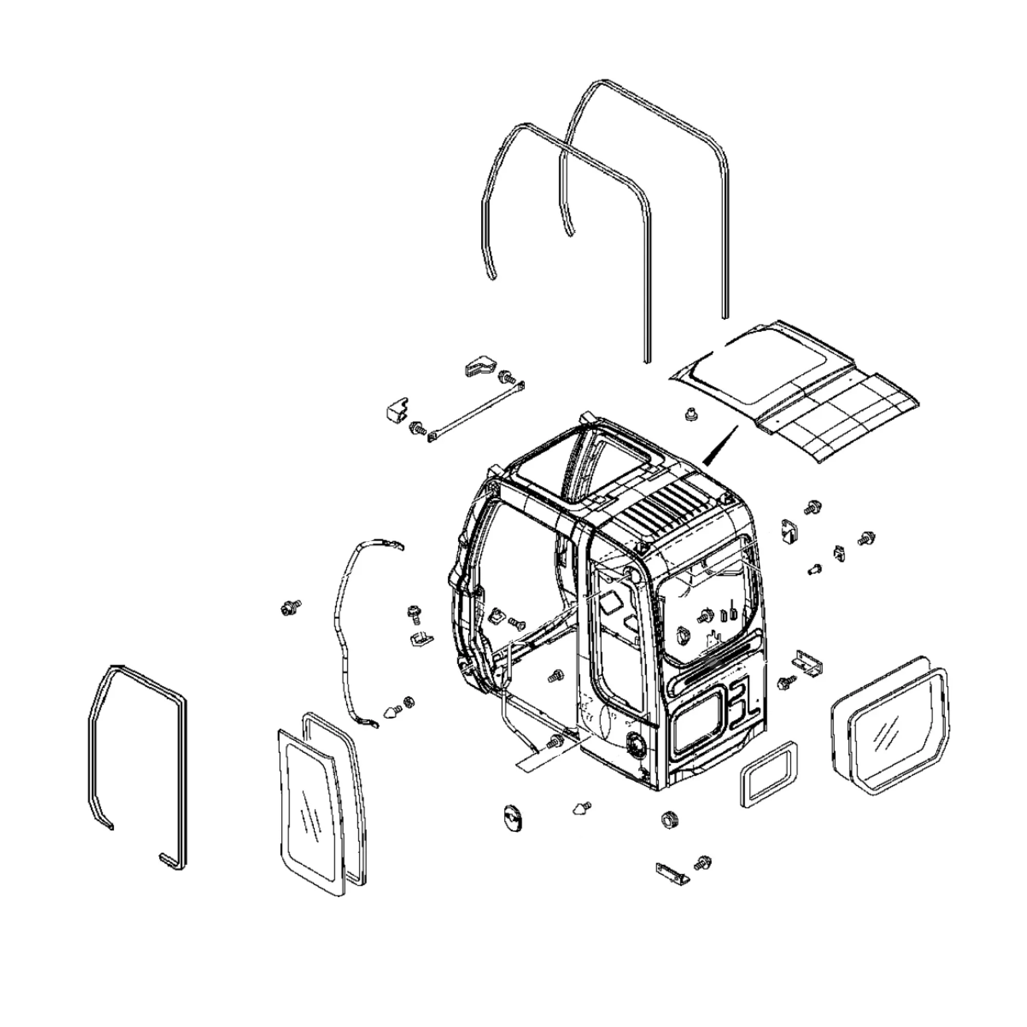 John Deere Cab - 9202944