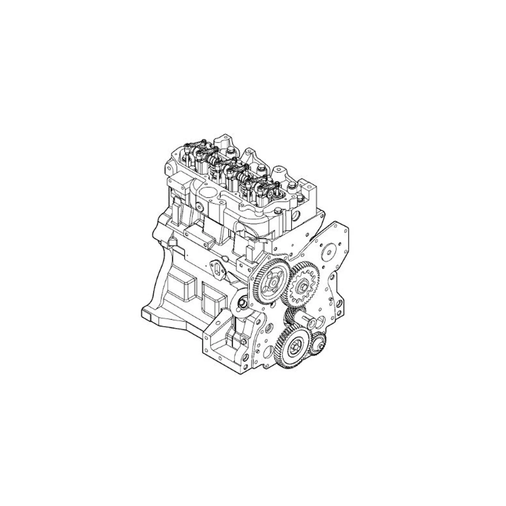 John Deere Reman REMAN Complete Block Assembly, 2.9 Liter - SE501485