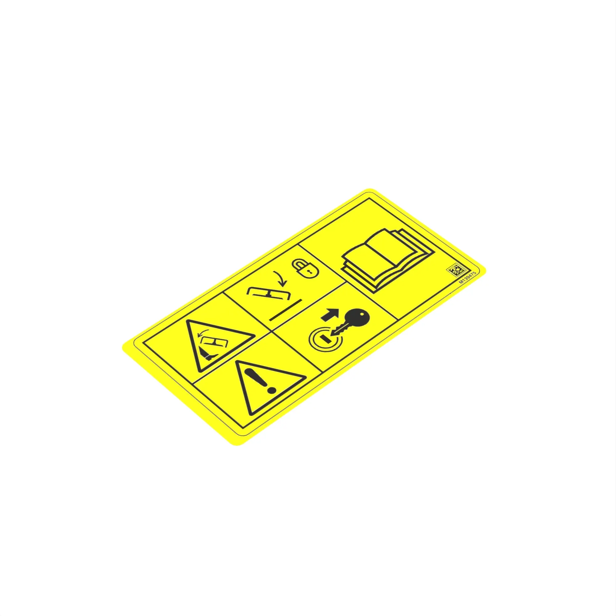 John Deere Safety Label - M139475