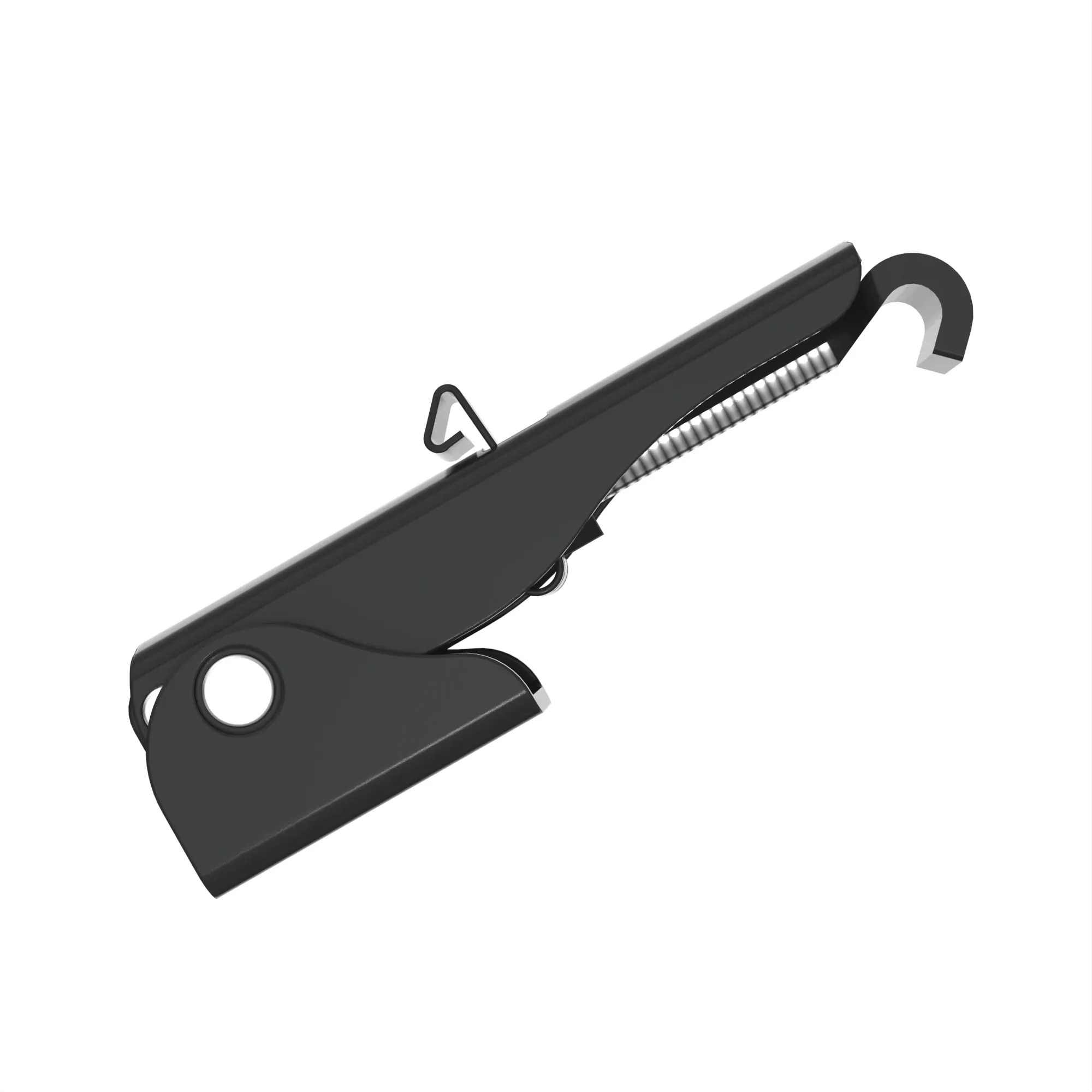 LATCH, UNDER CENTER, CONCEALED BASE