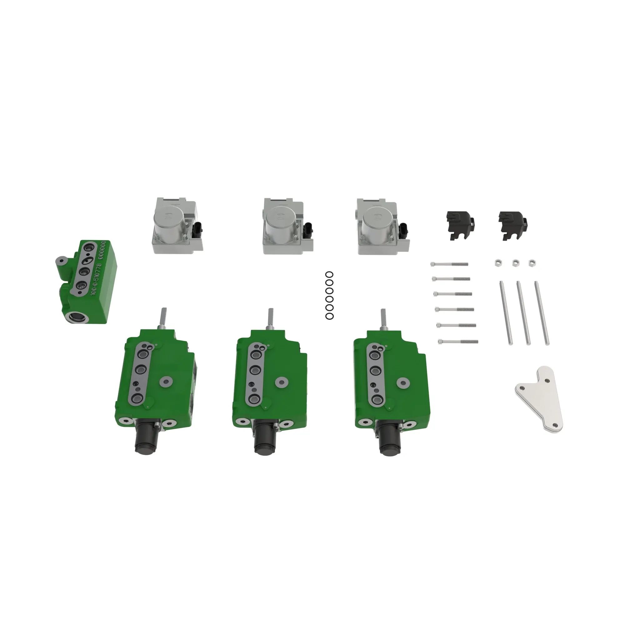 BL15463, Valve Block 3 Selective Control Valves (E-SCVs) On Pos. XI, XII, Operator's Station and Controls, 841L