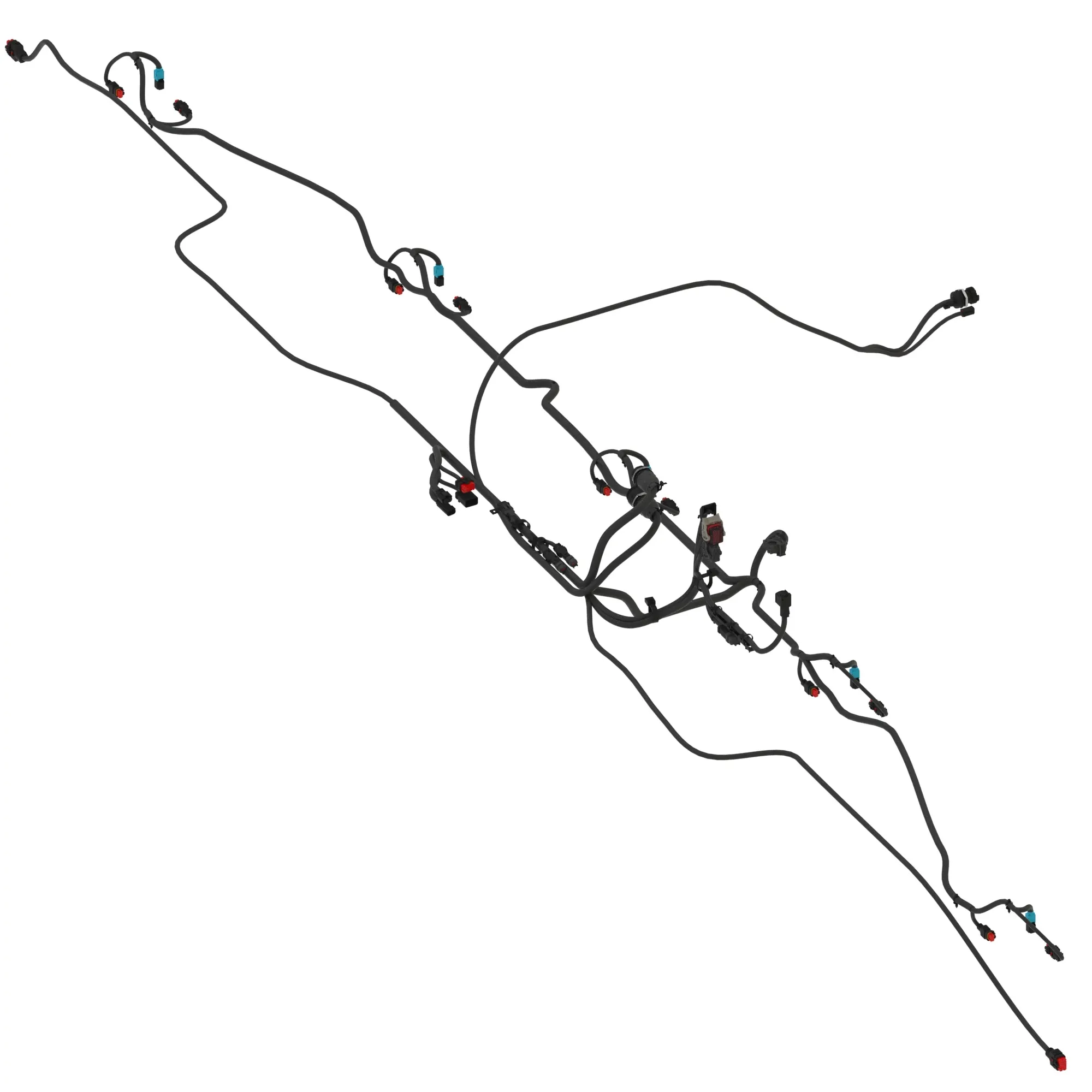 John Deere Liquid Fertilizer Center Harness - AA106595