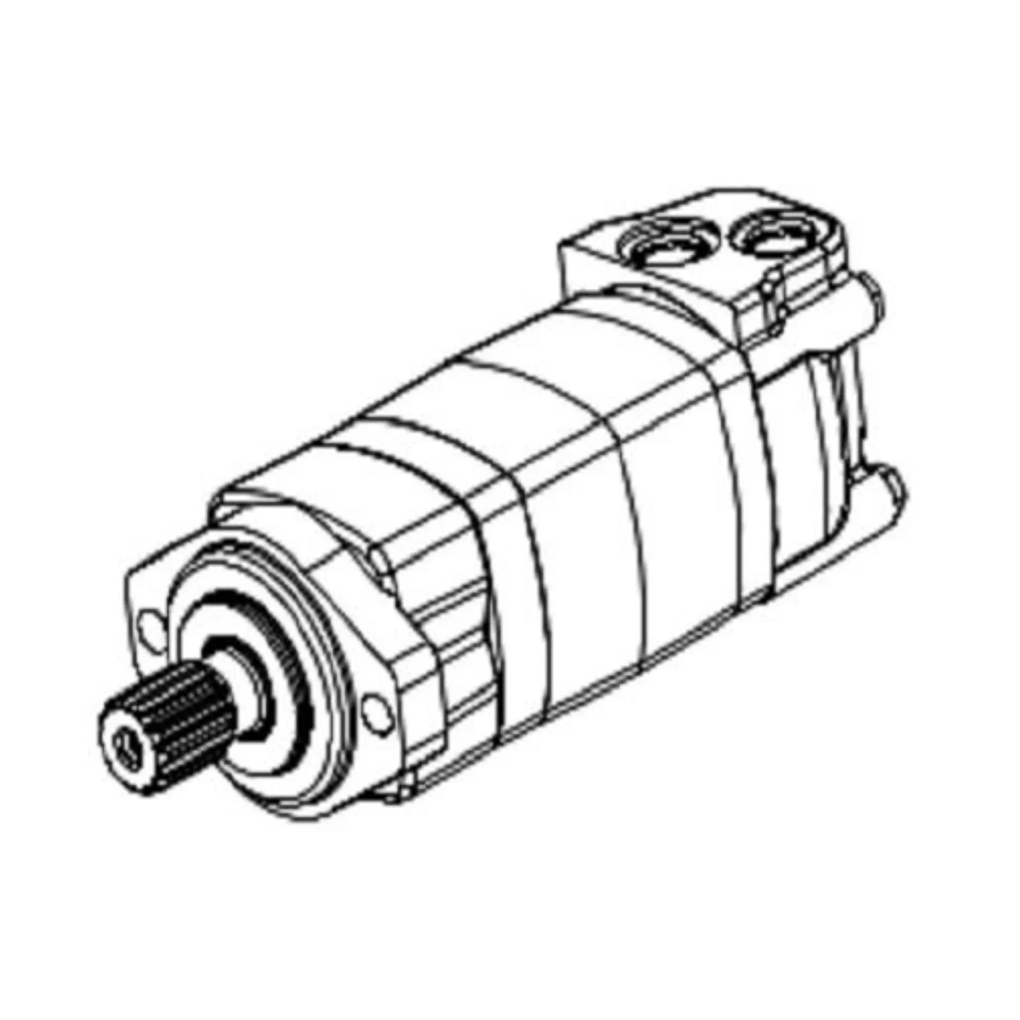 John Deere Crop Lifter Hydraulic Motor - AXT13785