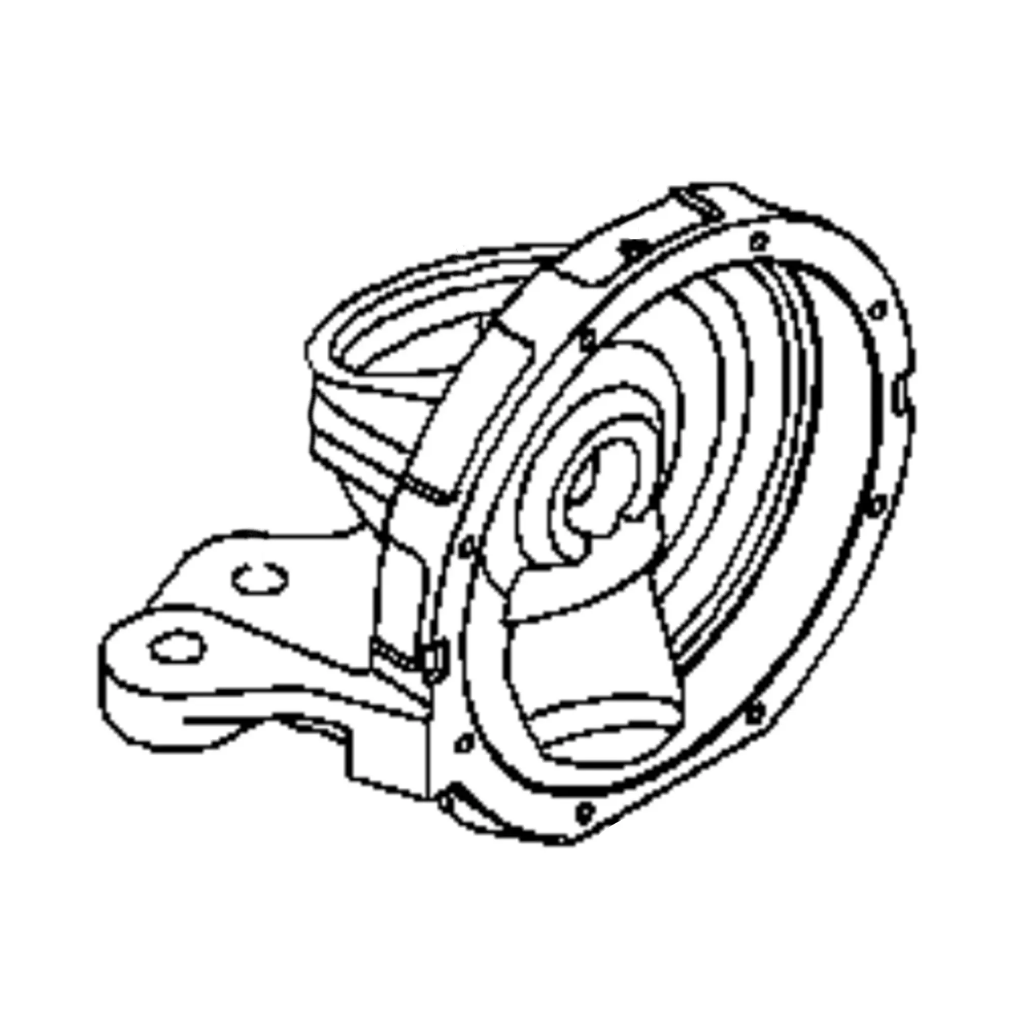 John Deere Knuckle Housing, Left Side - LVA12285