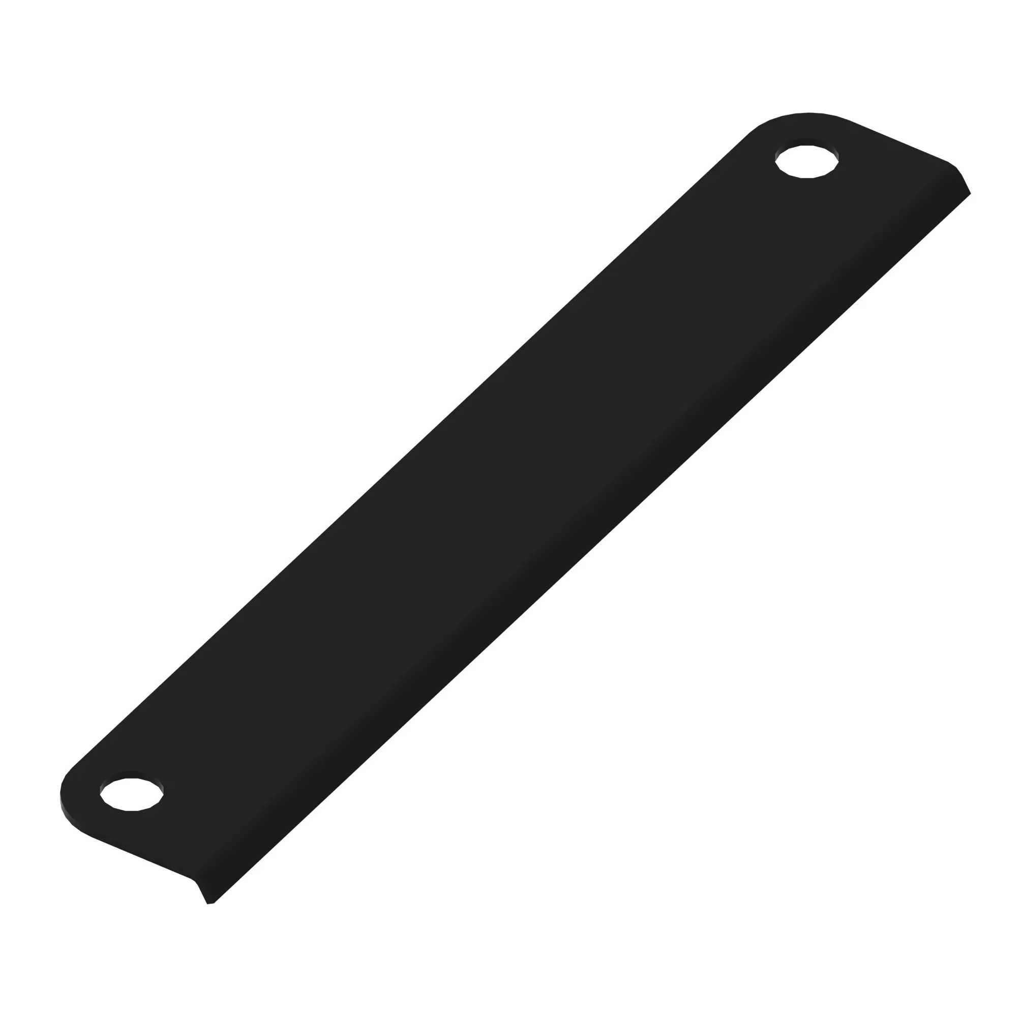 John Deere Middle Joint Rubber Fastening Plate - F611980
