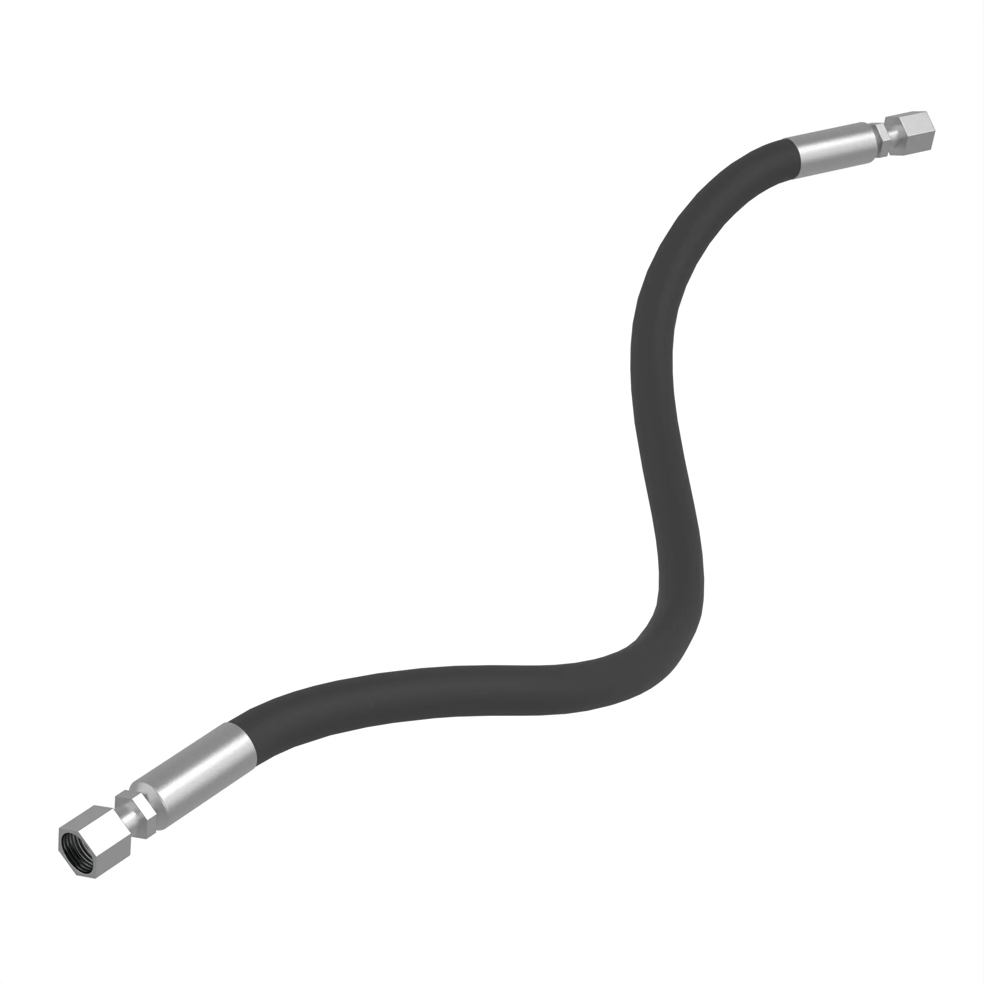 John Deere Hydraulic Hose (Mow Valve to Oil Cooler) - AUC11114