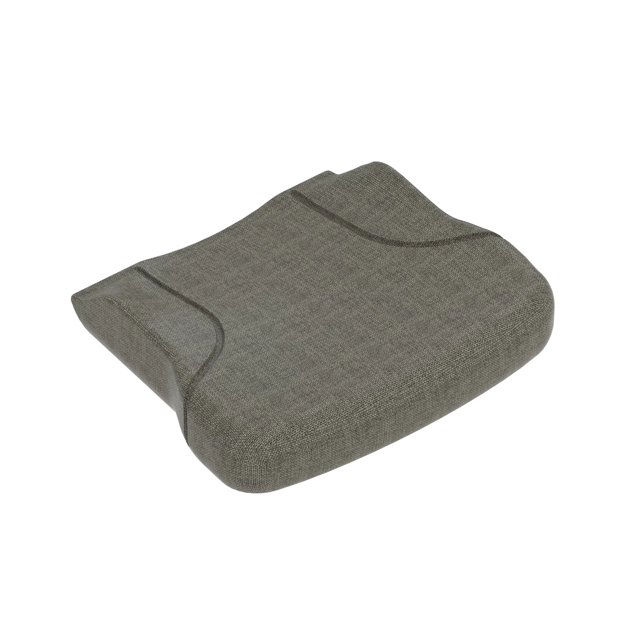 John Deere Grey Cloth Bottom Seat Pad - AT308795