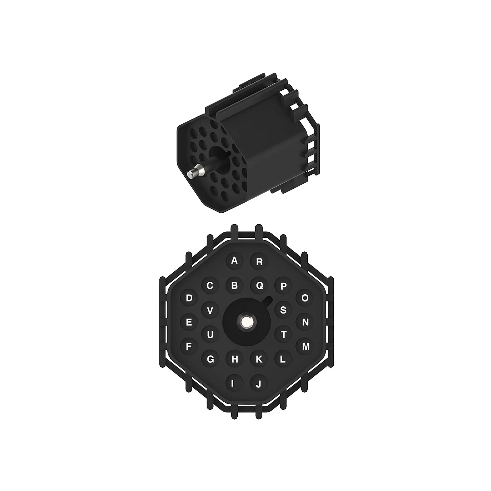Conn Aptiv Wp 22W Ms Blk Plstc